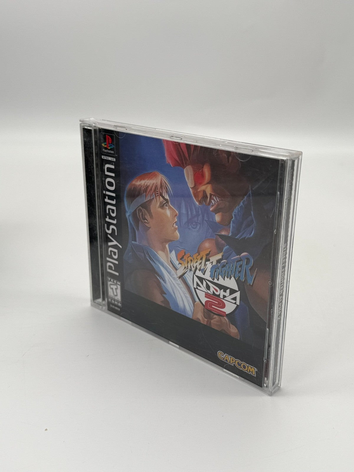 Street Fighter Alpha 2 Sony Playstation 1 NTSC-U/C guter Zustand CIB OVP