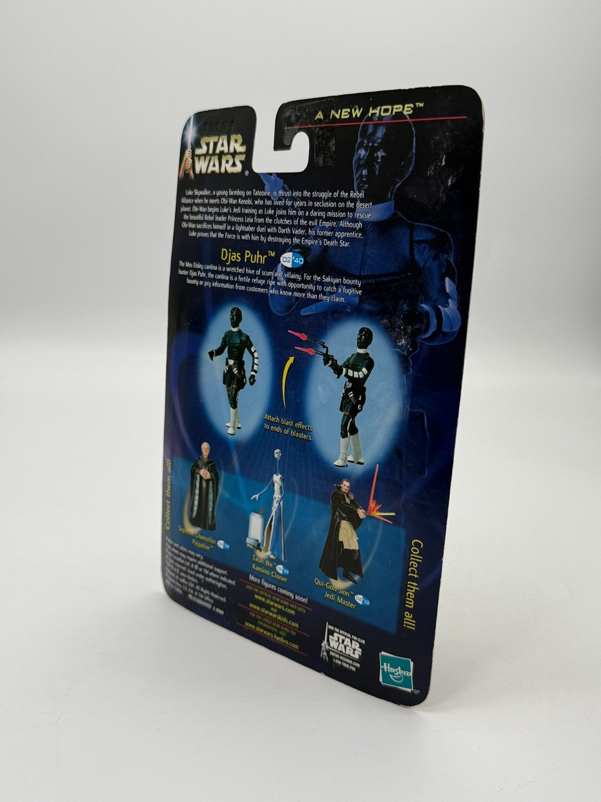 Star Wars Un Nouvel Espoir Djas Puhr Chasseur de Primes Alien Neuf Non Ouvert
