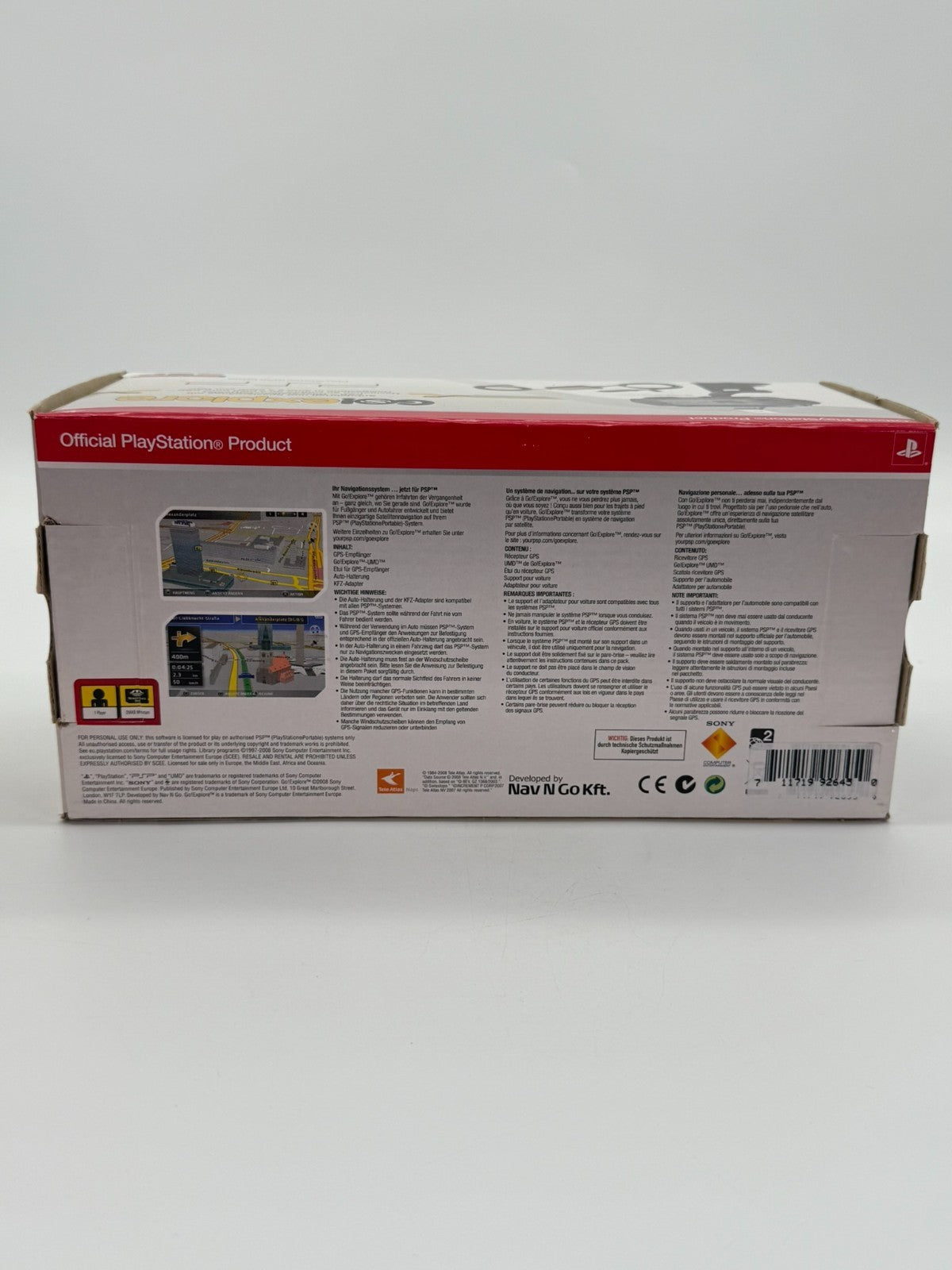 GO! explore Sony PlayStation Portable New & Unused CIB OVP DE AT CH Card