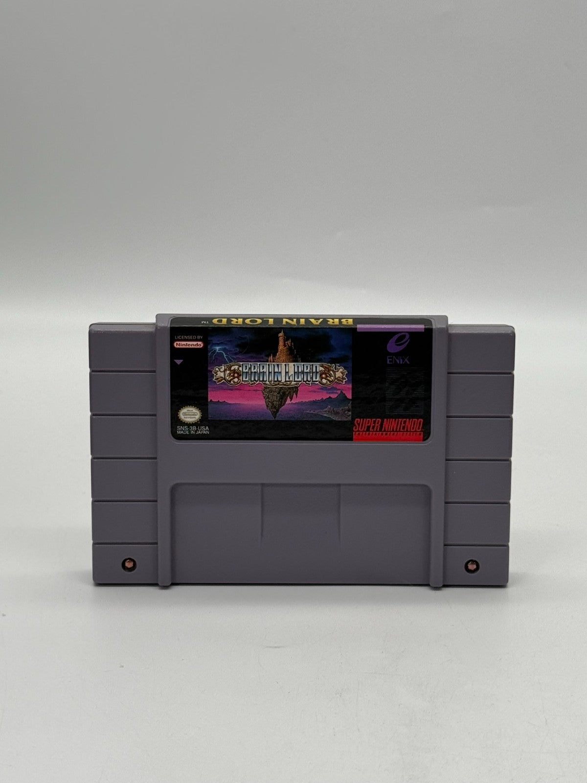 Brain Lord Super Nintendo SNES NTSC-U/C guter Zustand Modul + Anleitung