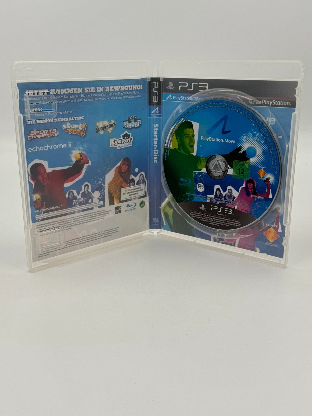 Playstation Move Starter Disc Sony Playstation 3 PS3 bon état OVP