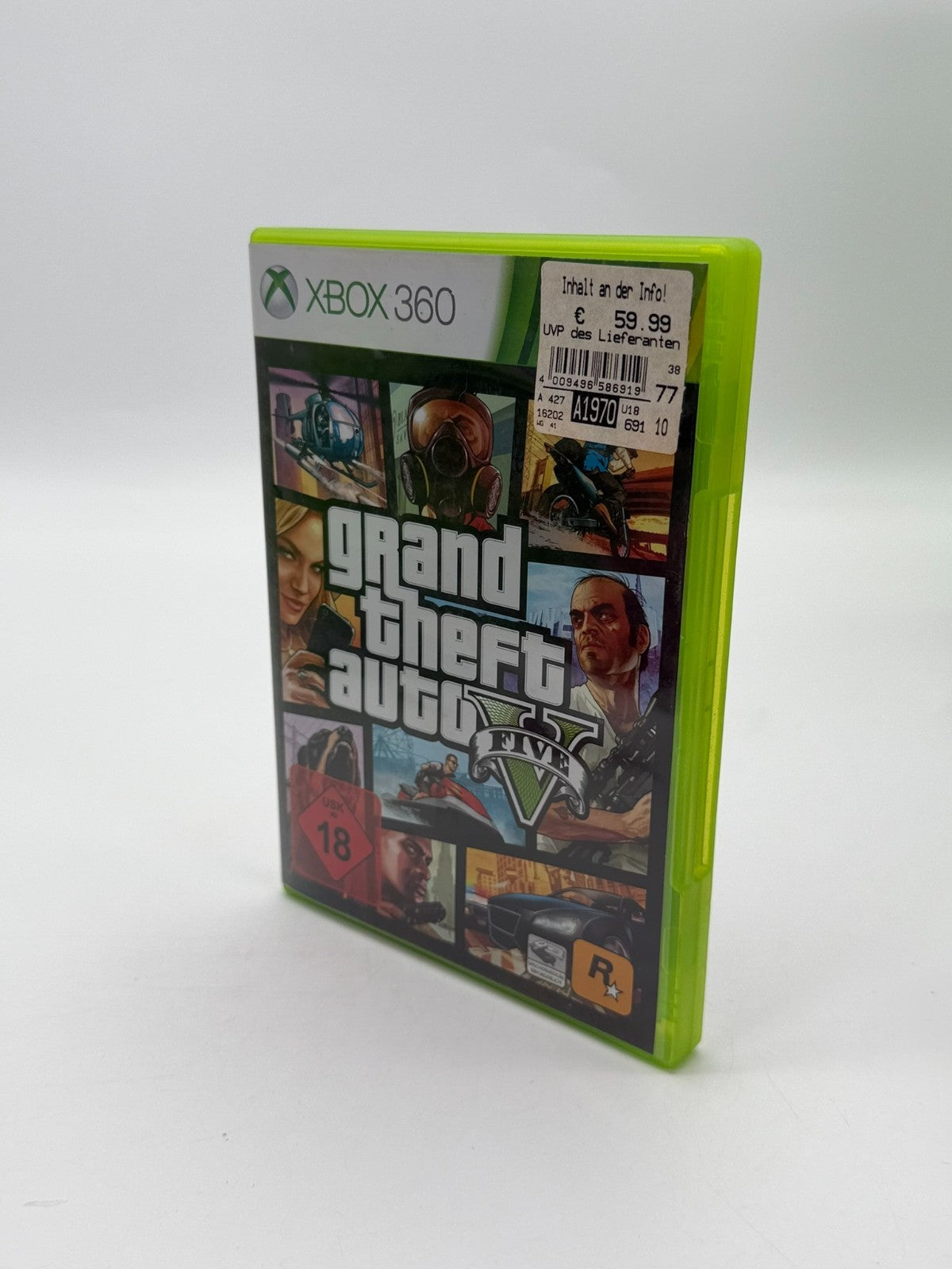 Grand Theft Auto V Microsoft XBox 360 guter Zustand CIB OVP