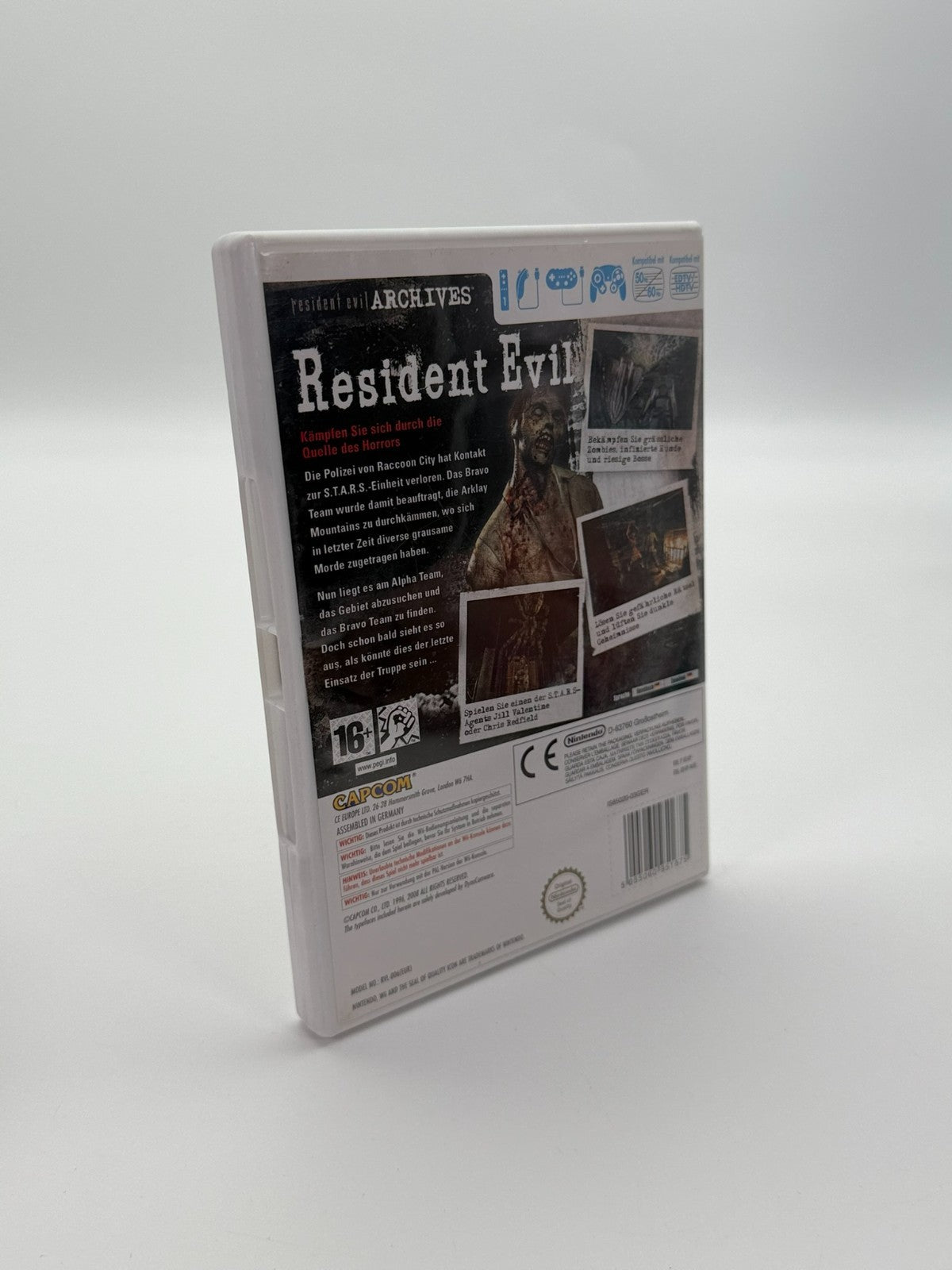 Resident Evil Archives Nintendo Wii guter Zustand OVP