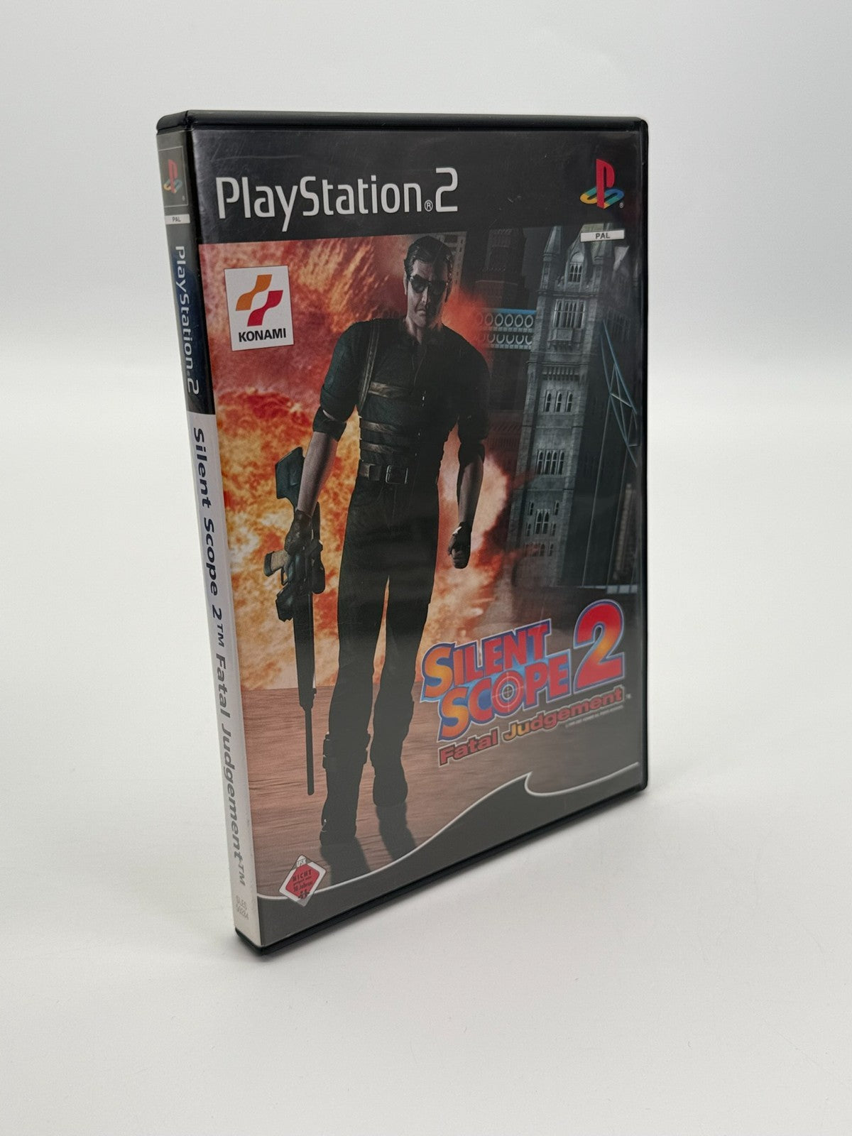 Silent Scope 2 Fatal Judgement Sony Playstation 2 Sehr guter Zustand CIB OVP