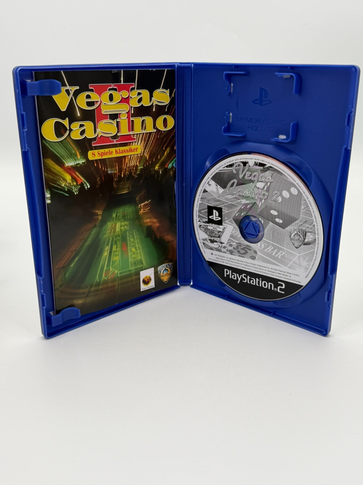 Vegas Casino 2 Sony Playstation 2 bon état CIB OVP
