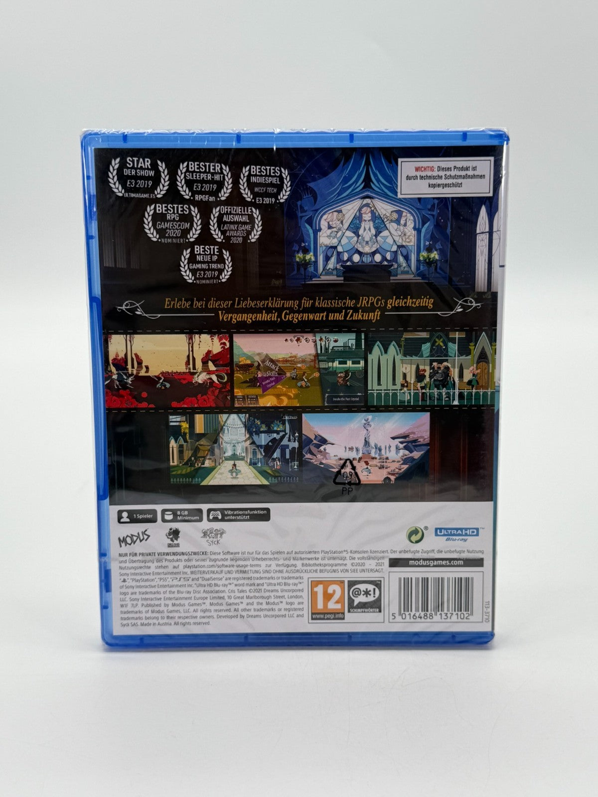 Cris Tales Sony Playstation 5 PS5 scellé neuf emballage d'origine complet en boîte
