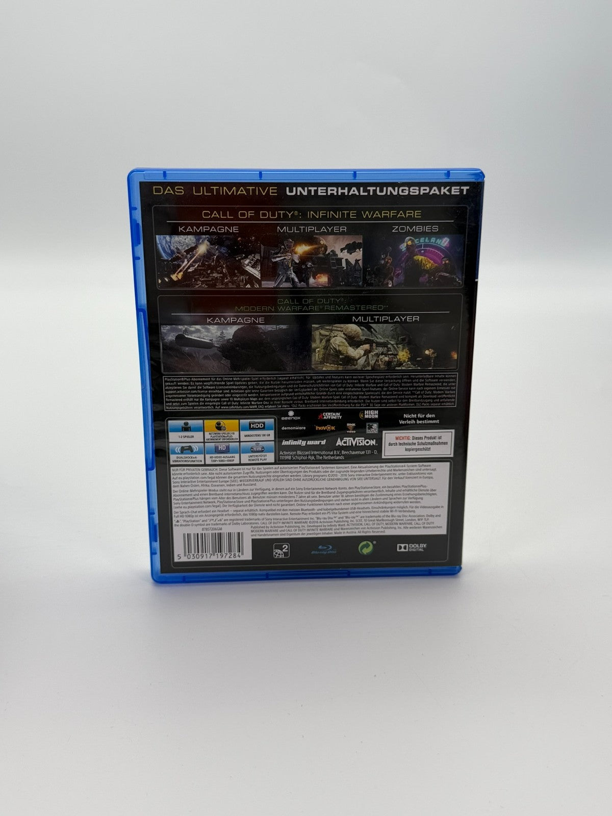Call Of Duty Infinite Warfare Legacy Edition Sony Playstation 4 CIB OVP