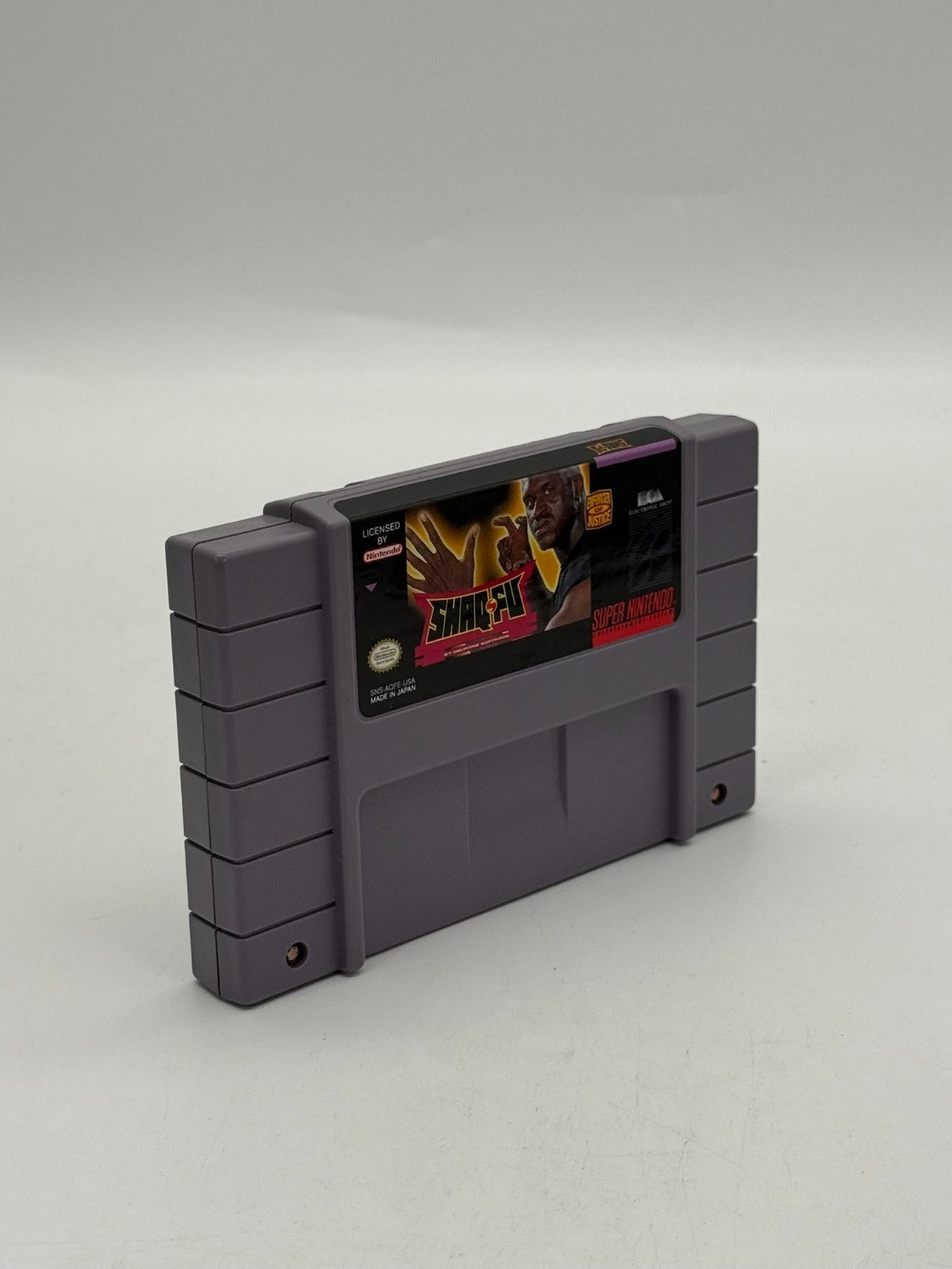 Shaq Fu Super Nintendo SNES NTSC-U/C bon état Cartouche + Boîtier