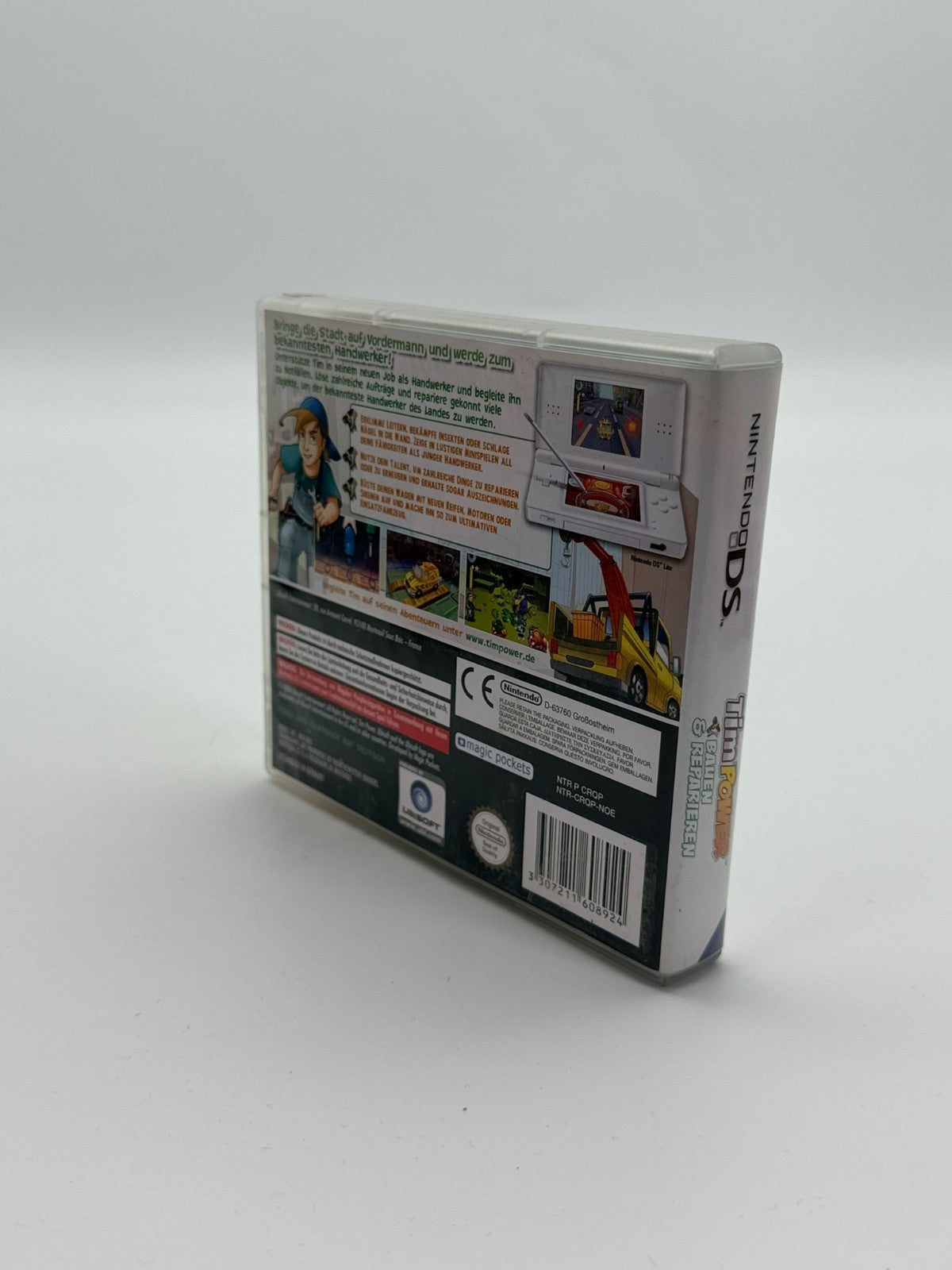 Tim Power Bauen & Reparieren Nintendo DS guter Zustand CIB OVP