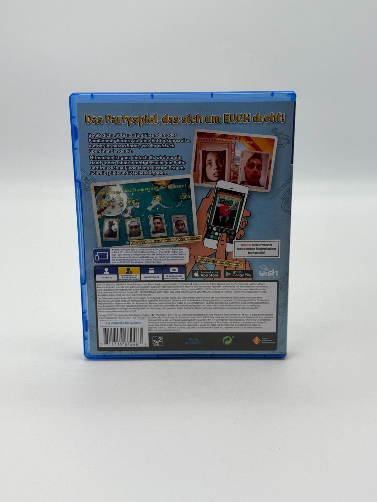 Thats You Sony Playstation 4 Sehr guter Zustand CIB OVP