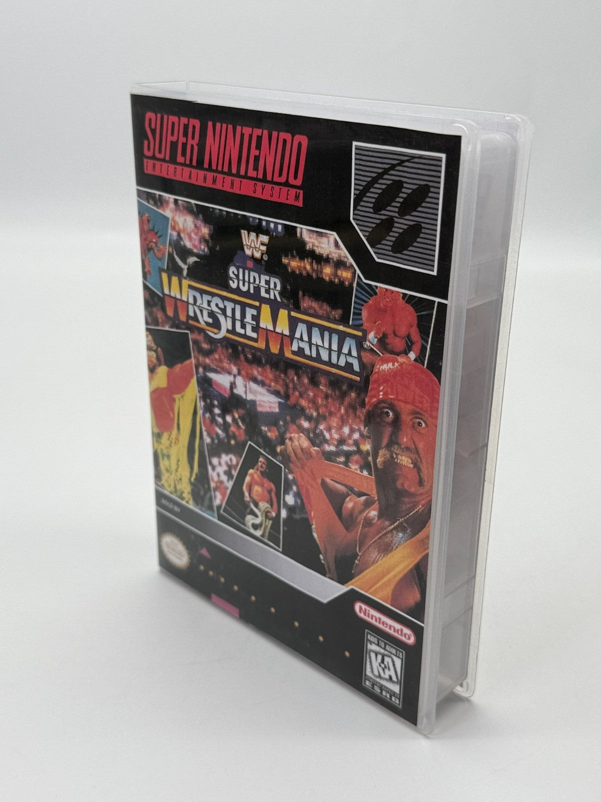 WWF Super Wrestlemania Super Nintendo SNES NTSC-U/C Good - Very Good