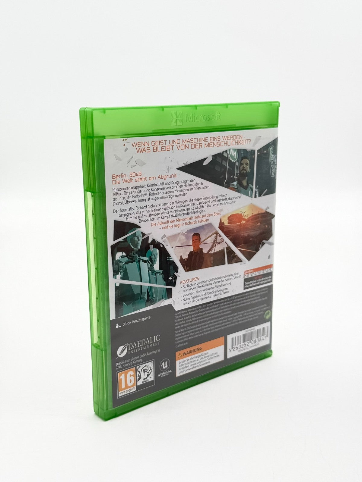 State Of Mind Microsoft XBox One Très bon état Emballage d'origine