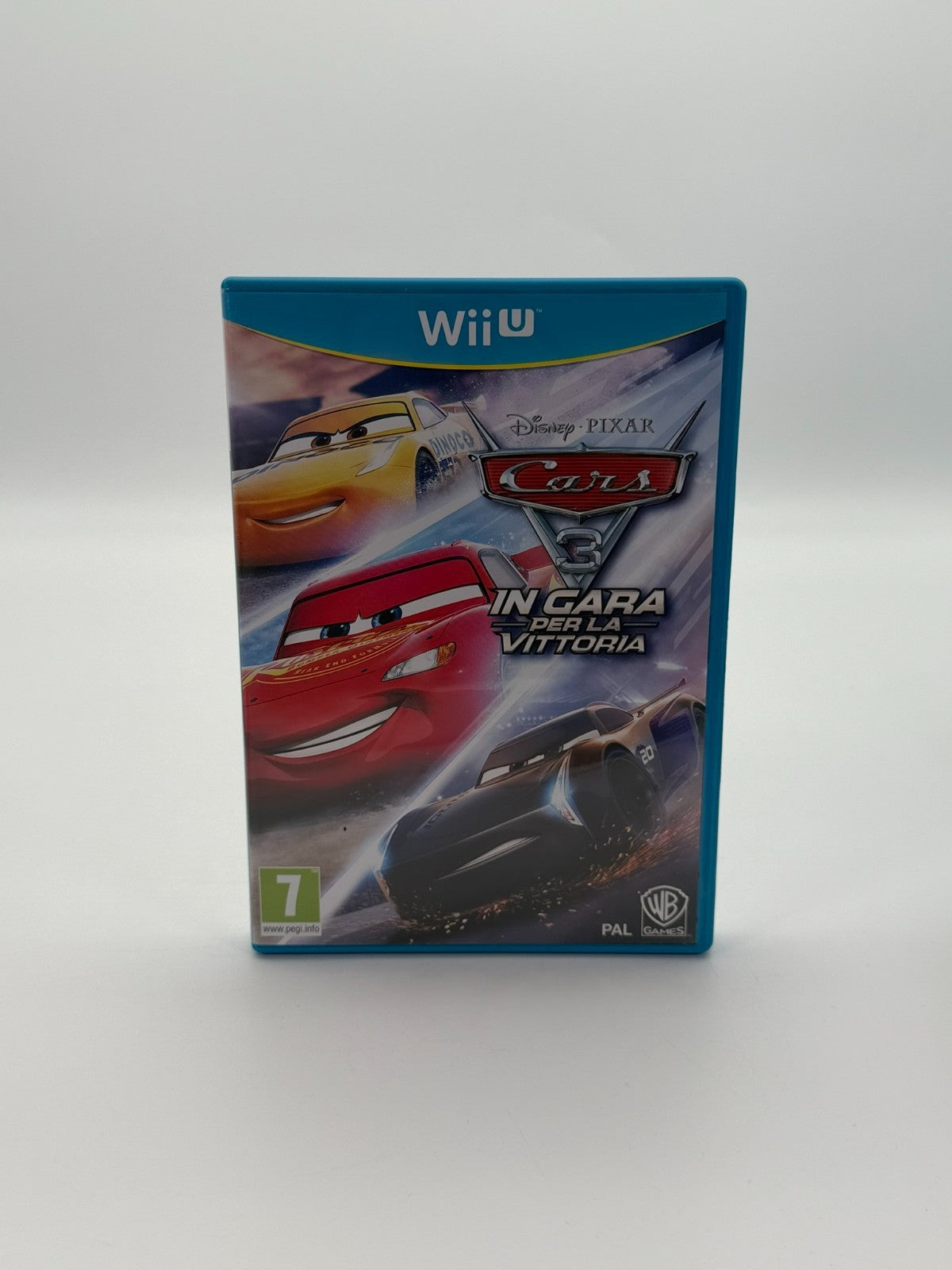 Disney Pixar Cars 3 Nintendo Wii U IT VERSION Very good condition CIB OVP