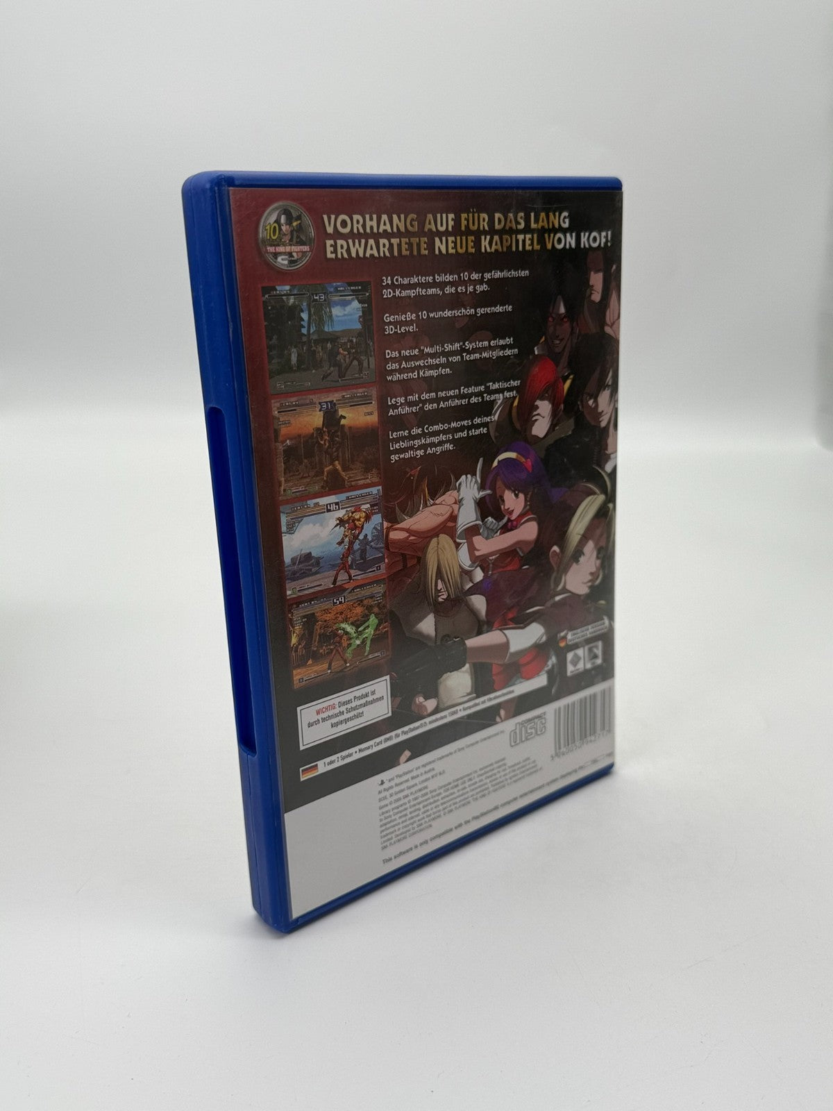 King of Fighters 2003 Sony Playstation 2 Sehr guter Zustand CIB OVP