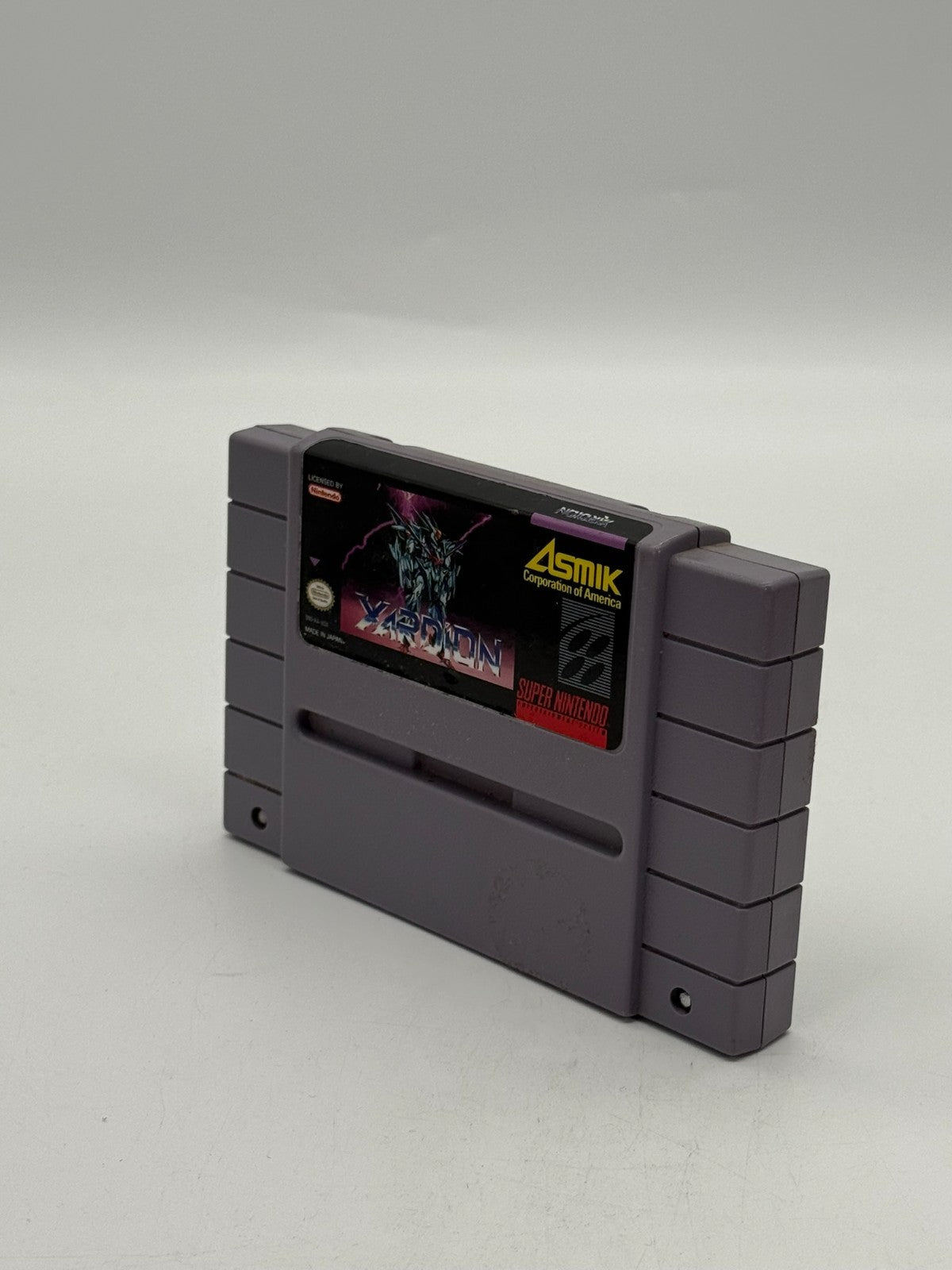Xardion Super Nintendo SNES NTSC-U/C good condition cartridge + manual