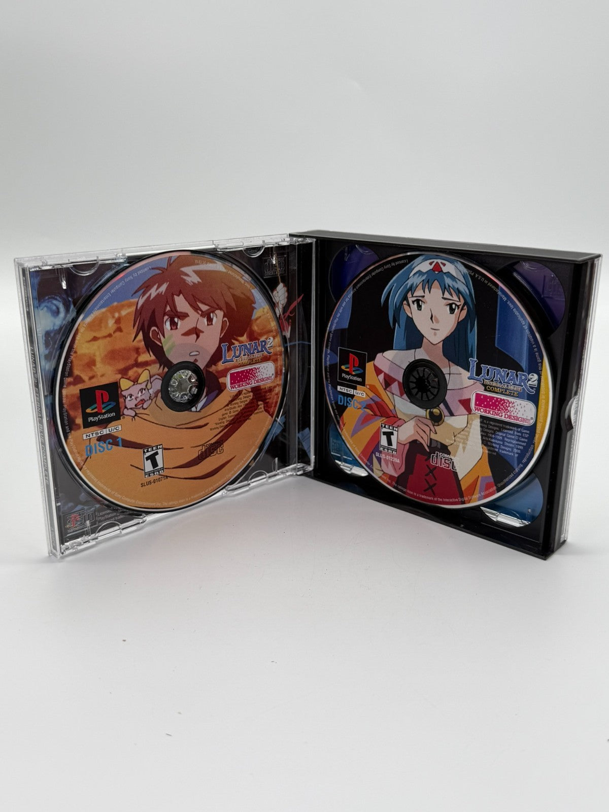 Lunar 2 Eternal Blue Complete Sony Playstation 1 Bon état NTSC Boîte d'origine