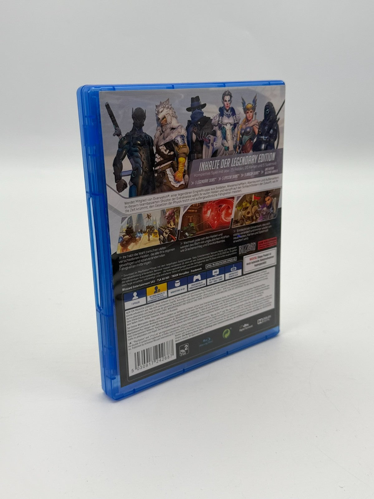 Overwatch Legendary Edition Sony Playstation 4 Très bon état CIB OVP