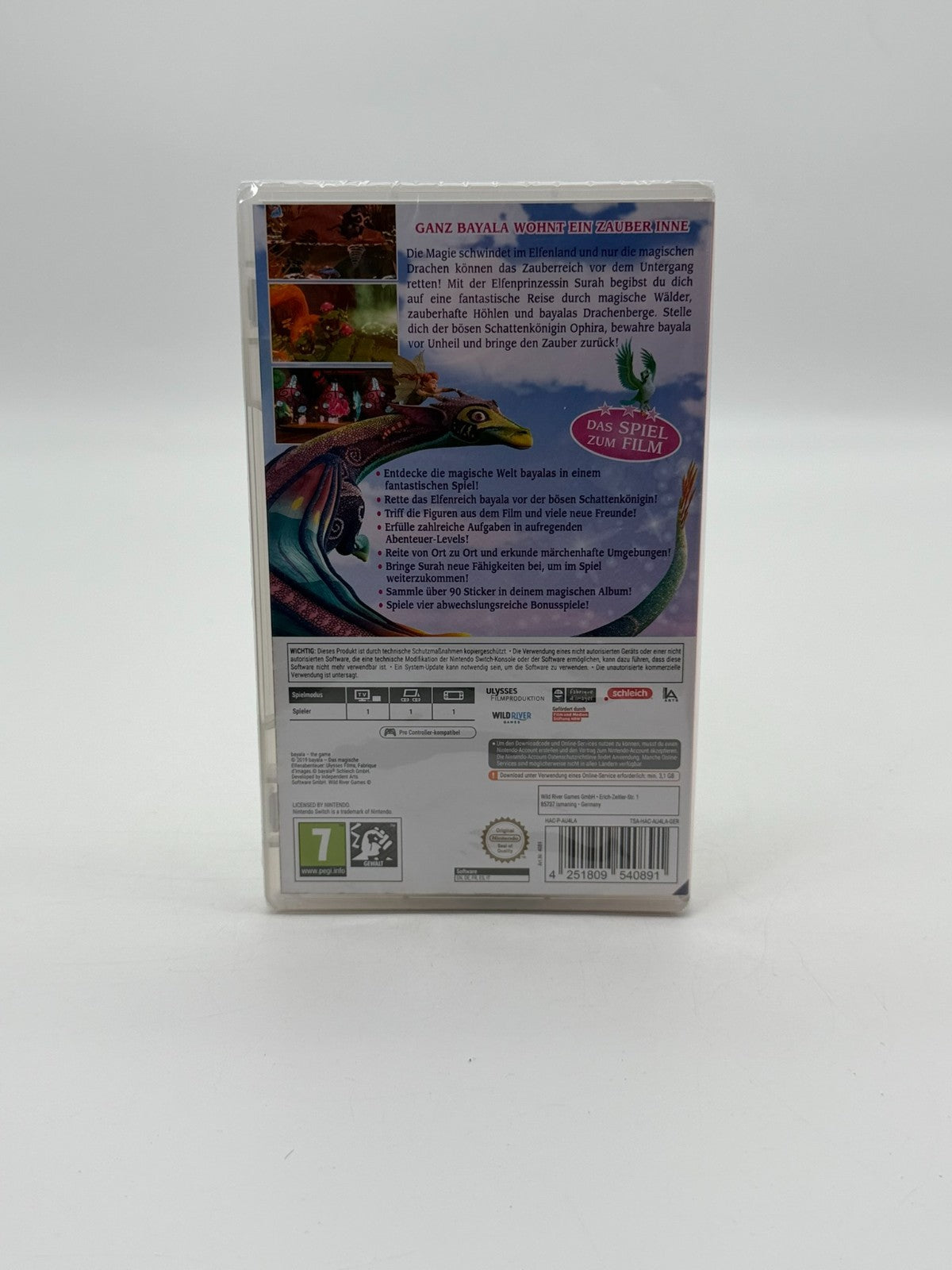 Bayala The Game Nintendo Switch Sealed New CIB OVP