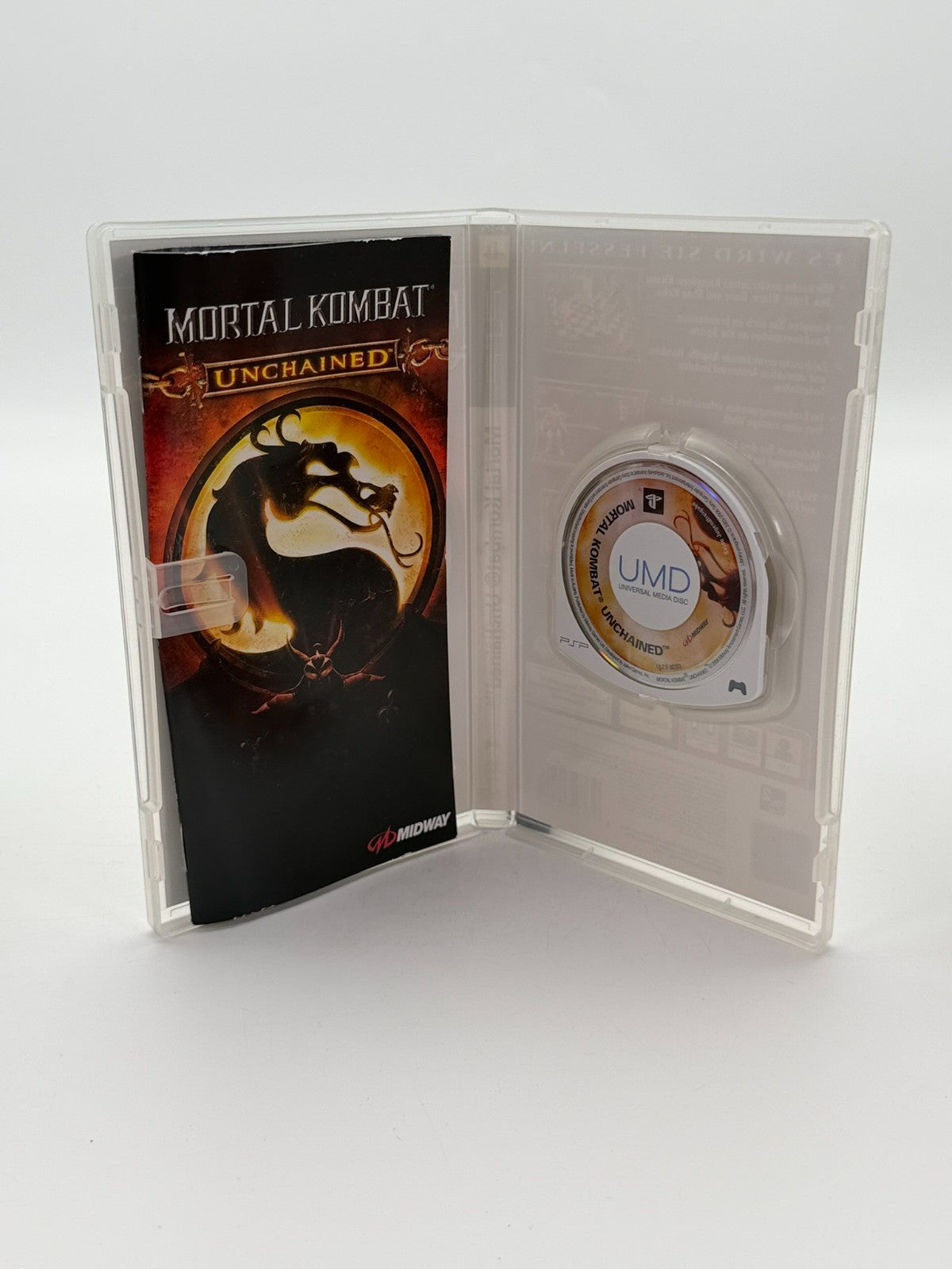 Mortal Kombat Unchained Sony PSP Sehr guter Zustand CIB OVP