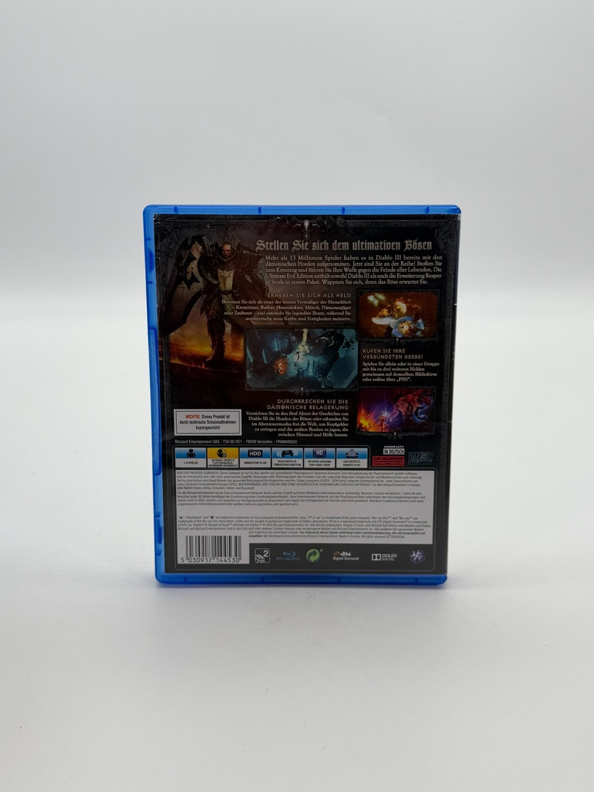 Diablo III Reaper Of Souls Ultimate Evil Edition Sony Playstation 4 Bon état