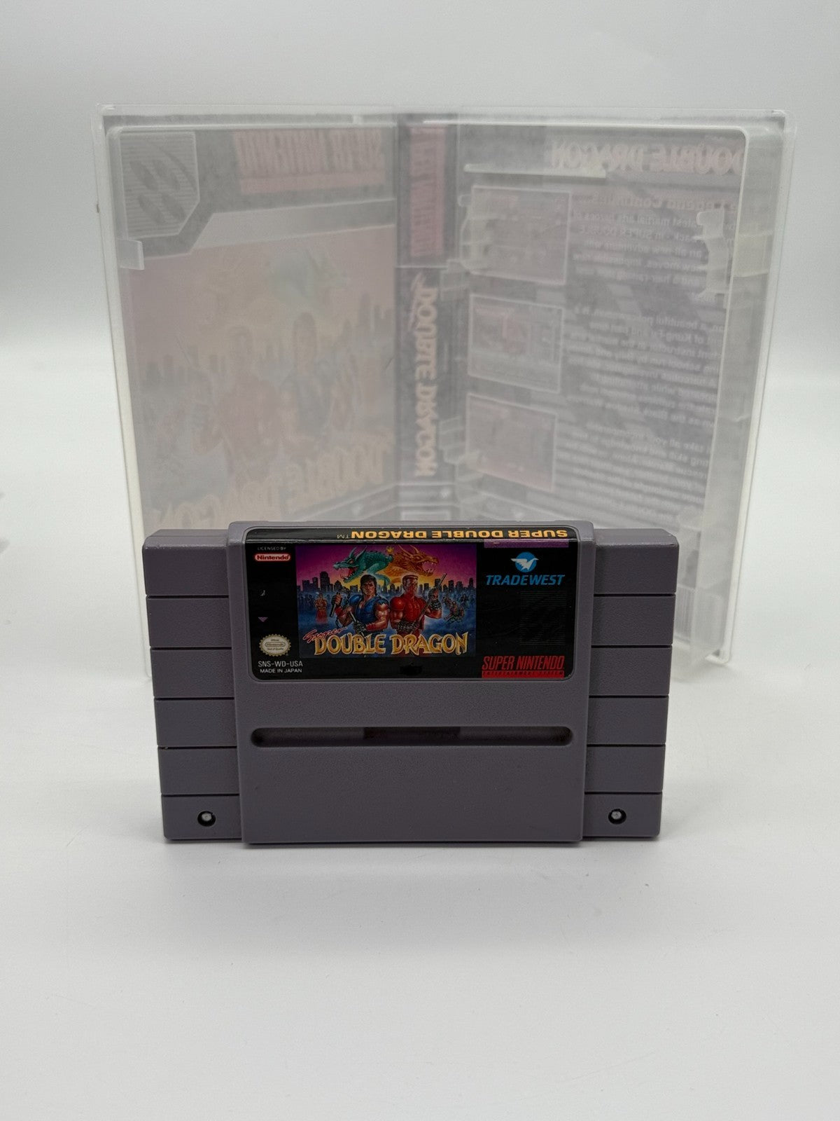 Super Double Dragon Super Nintendo SNES NTSC-U/C guter Zustand