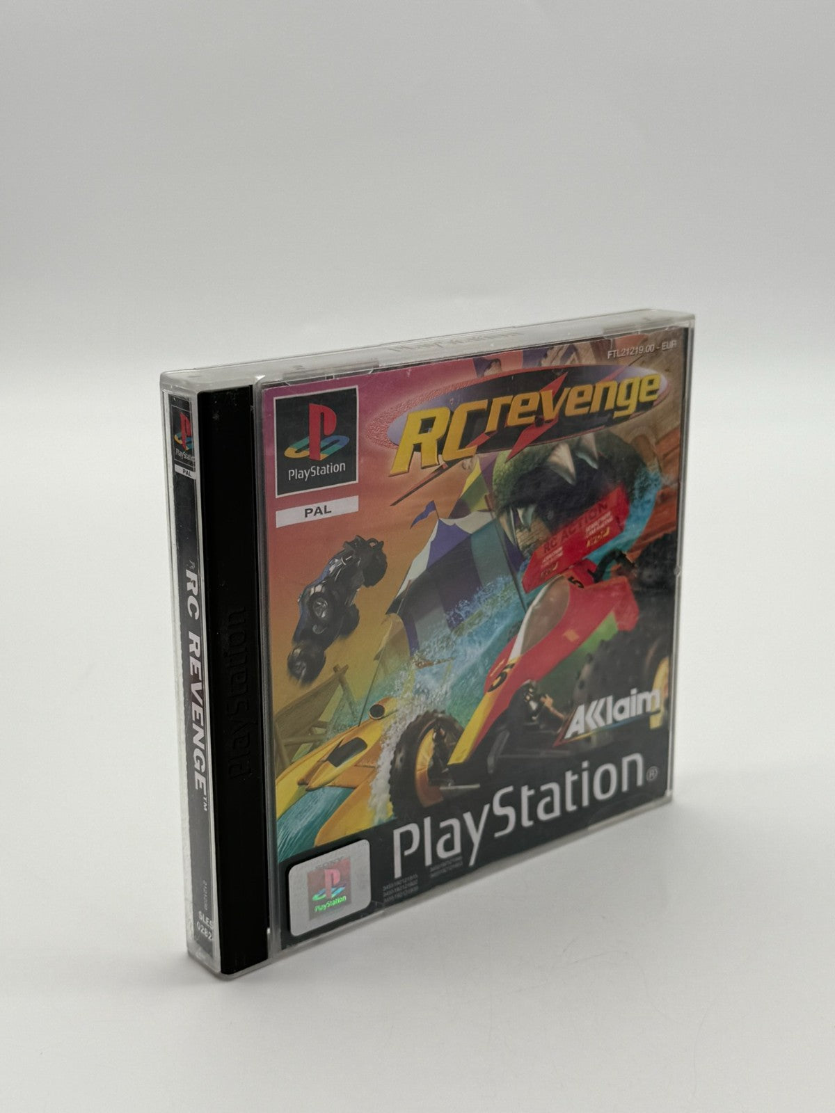 RC Revenge Sony Playstation 1 PS1 PSX PsOne akzeptabler Zustand CIB OVP