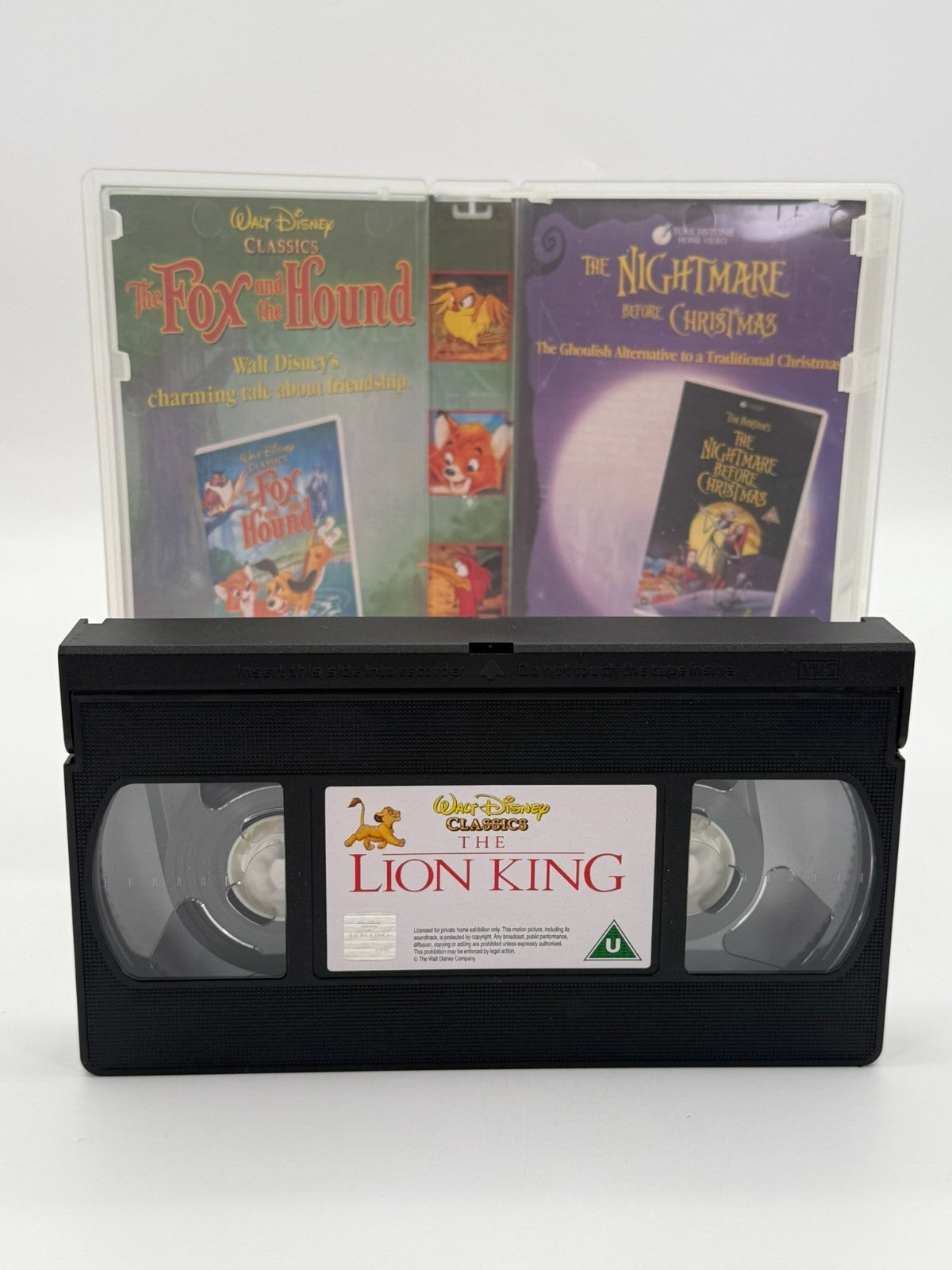 Le Roi Lion VHS Très bon état Boîtier d'origine