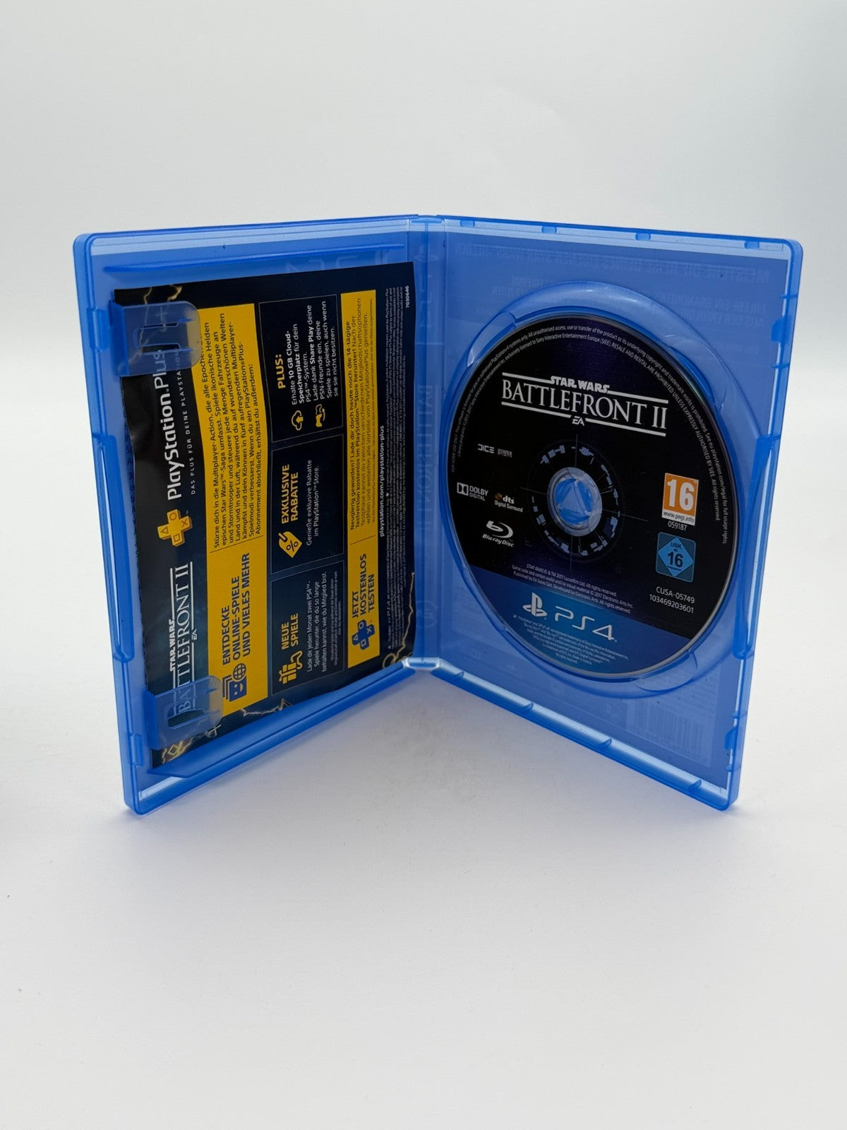 Star Wars Battlefront II Sony Playstation 4 guter Zustand CIB OVP