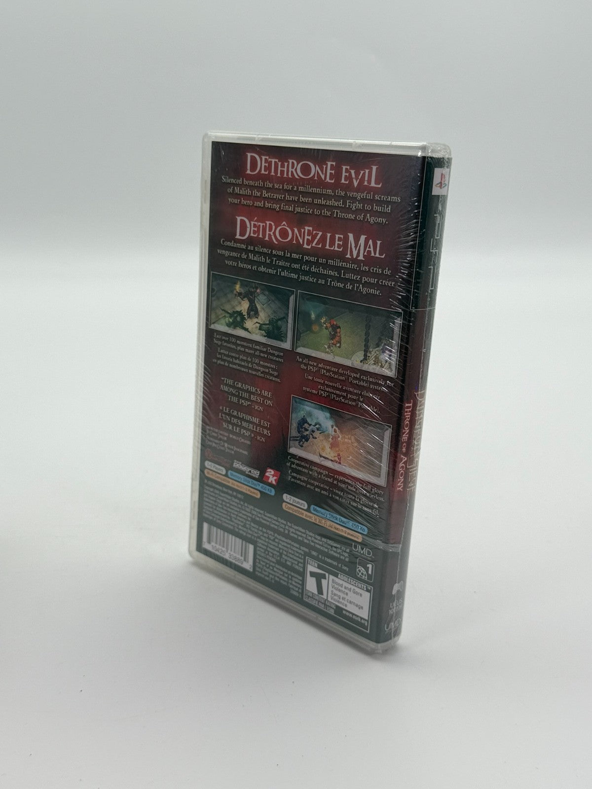 Dungeon Siege Throne Of Agony Sony PSP Neu Re-Sealed CIB OVP