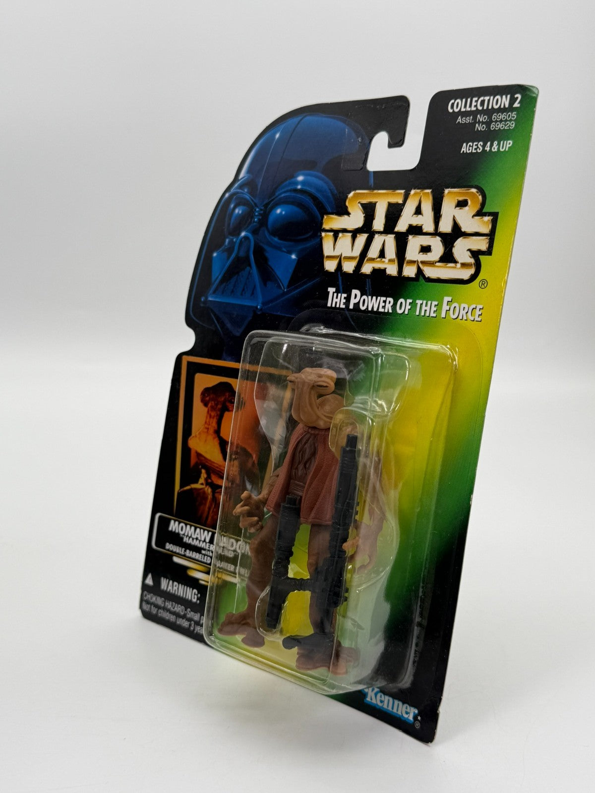 Momaw Nadon Hammerhead Figurine Star Wars Hasbro Kenner Neuf Bon État Boîte Scellée 1997
