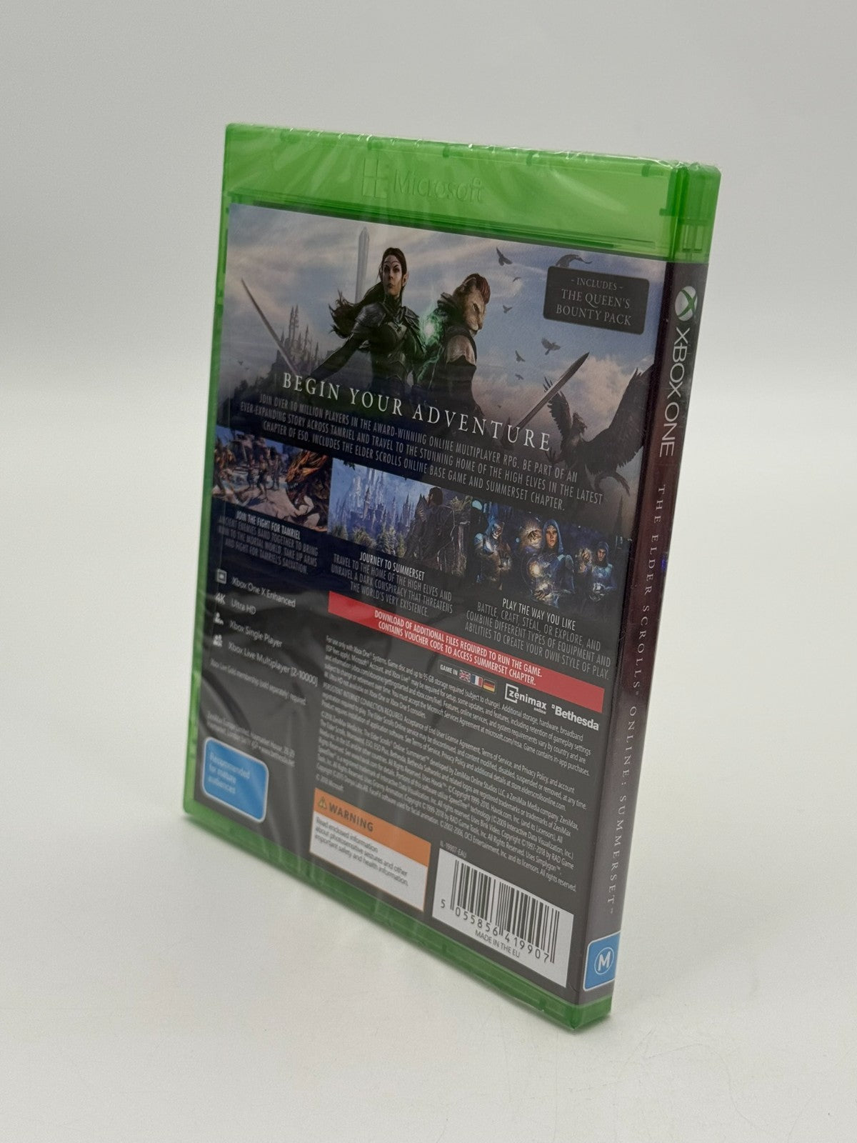 The Elder Scrolls Online Summerset Microsoft XBox One Factory Sealed CIB OVP Neu