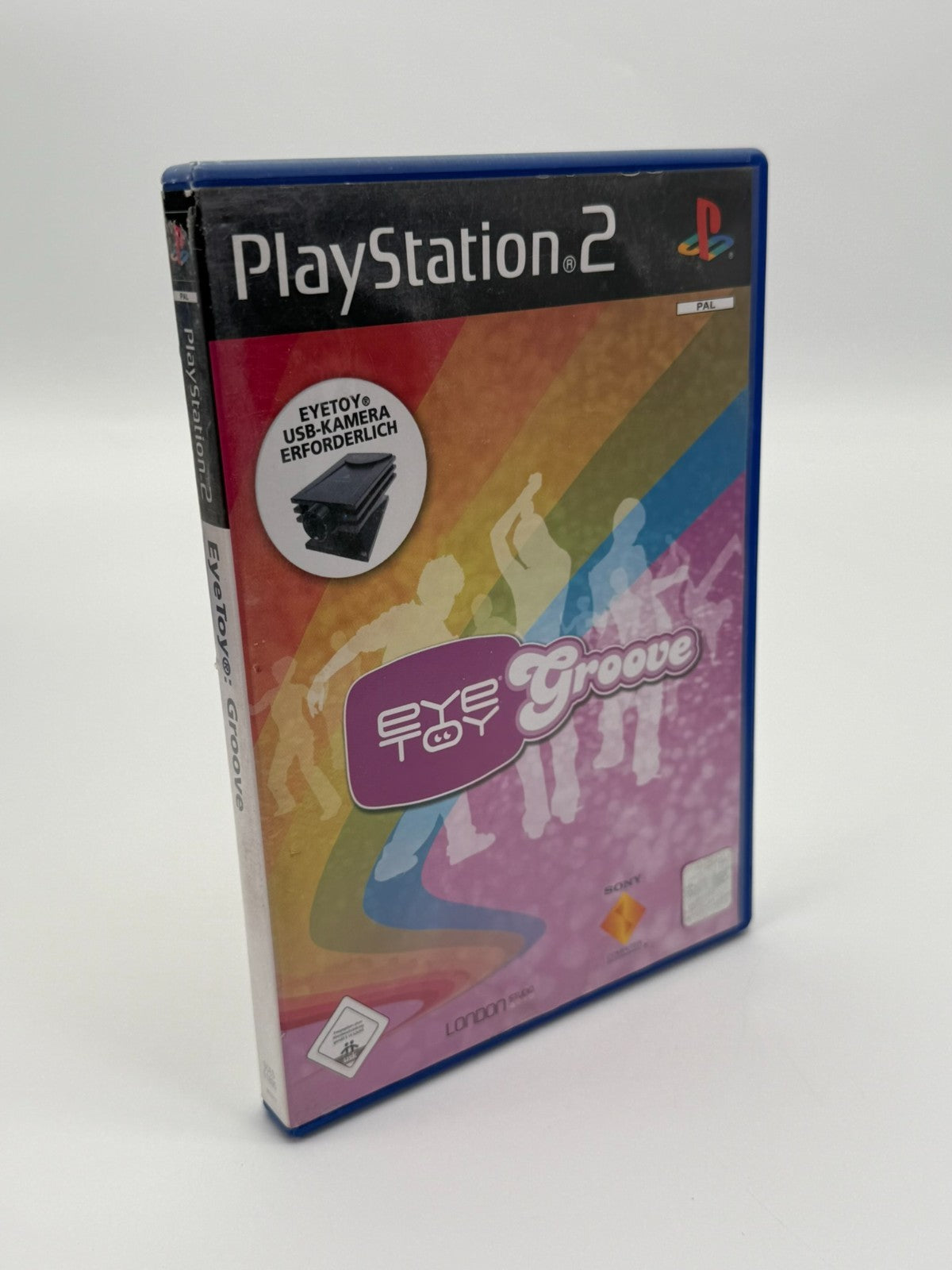 EyeToy Groove Sony Playstation 2 bon état CIB OVP