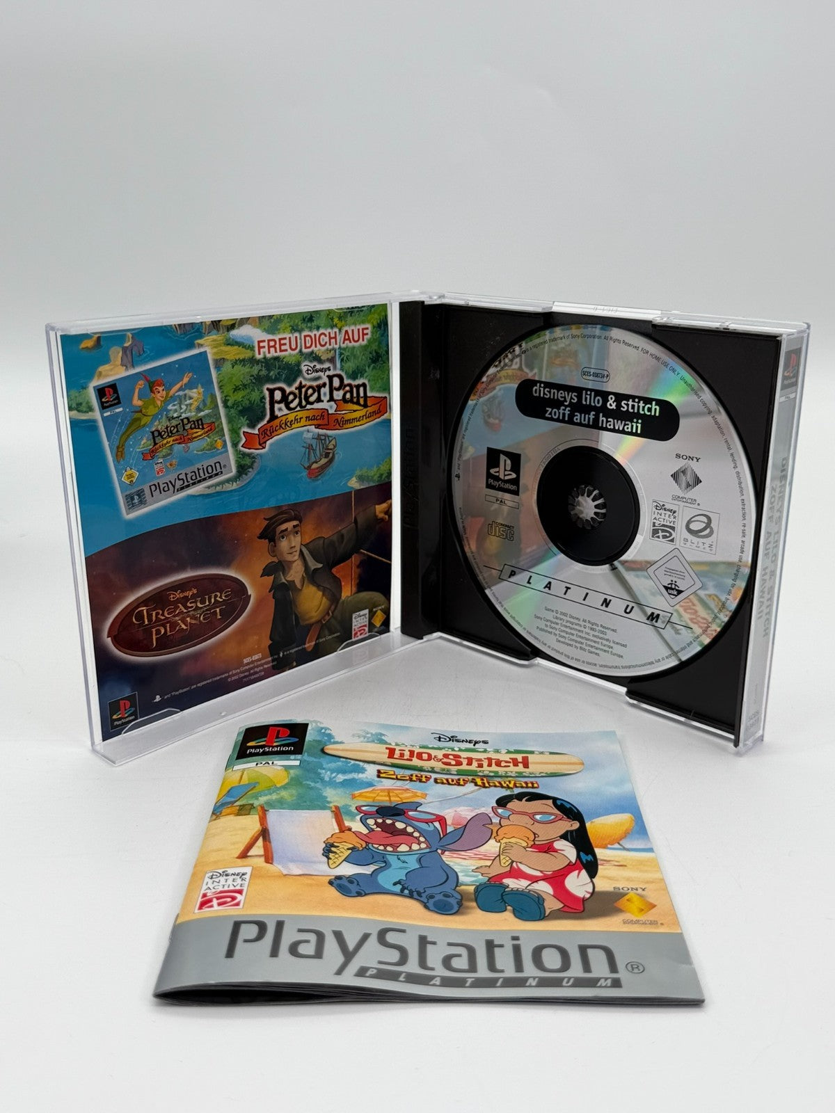 Disney Lilo & Stitch Zoff Auf Hawai Sony Playstation 1 guter Zustand CIB OVP
