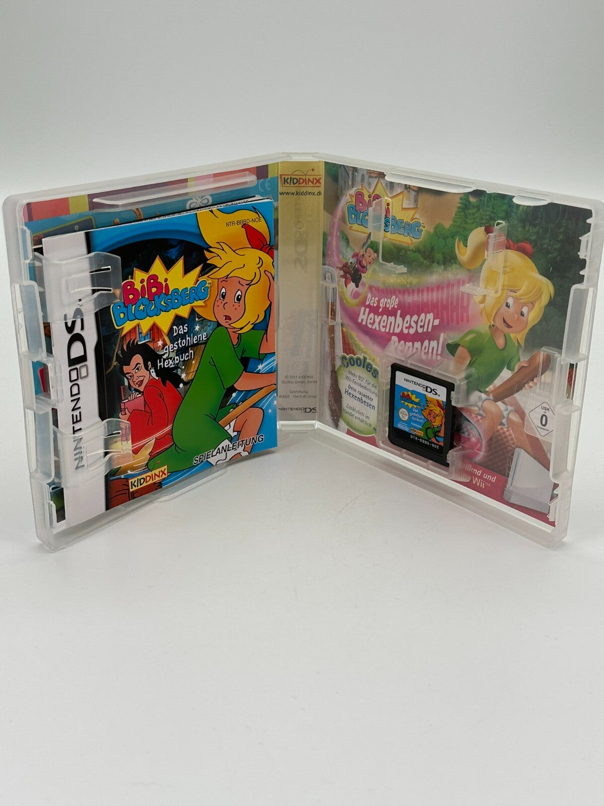 Bibi Blocksberg Le livre de sort volé Nintendo DS Très bon état CIB OVP
