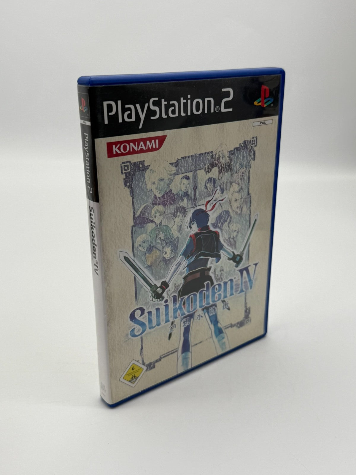 Suikoden IV Sony Playstation 2 Très bon état CIB Boîte d'origine