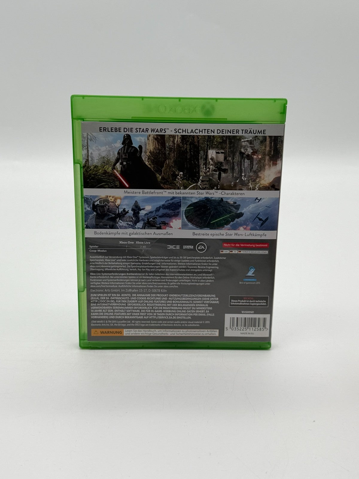 Star Wars Battlefront Microsoft Xbox One bon état CIB OVP