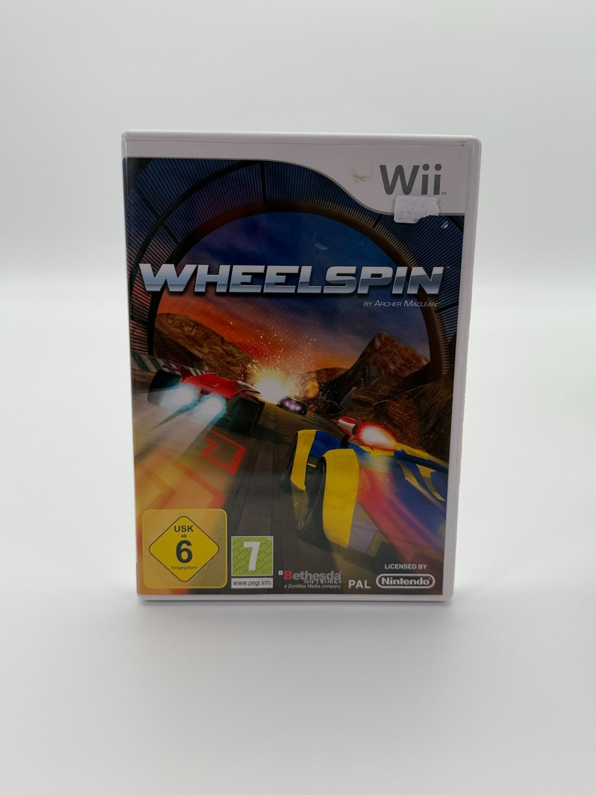 Wheelspin By Archer Maclean Nintendo Wii Sehr guter Zustand CIB OVP