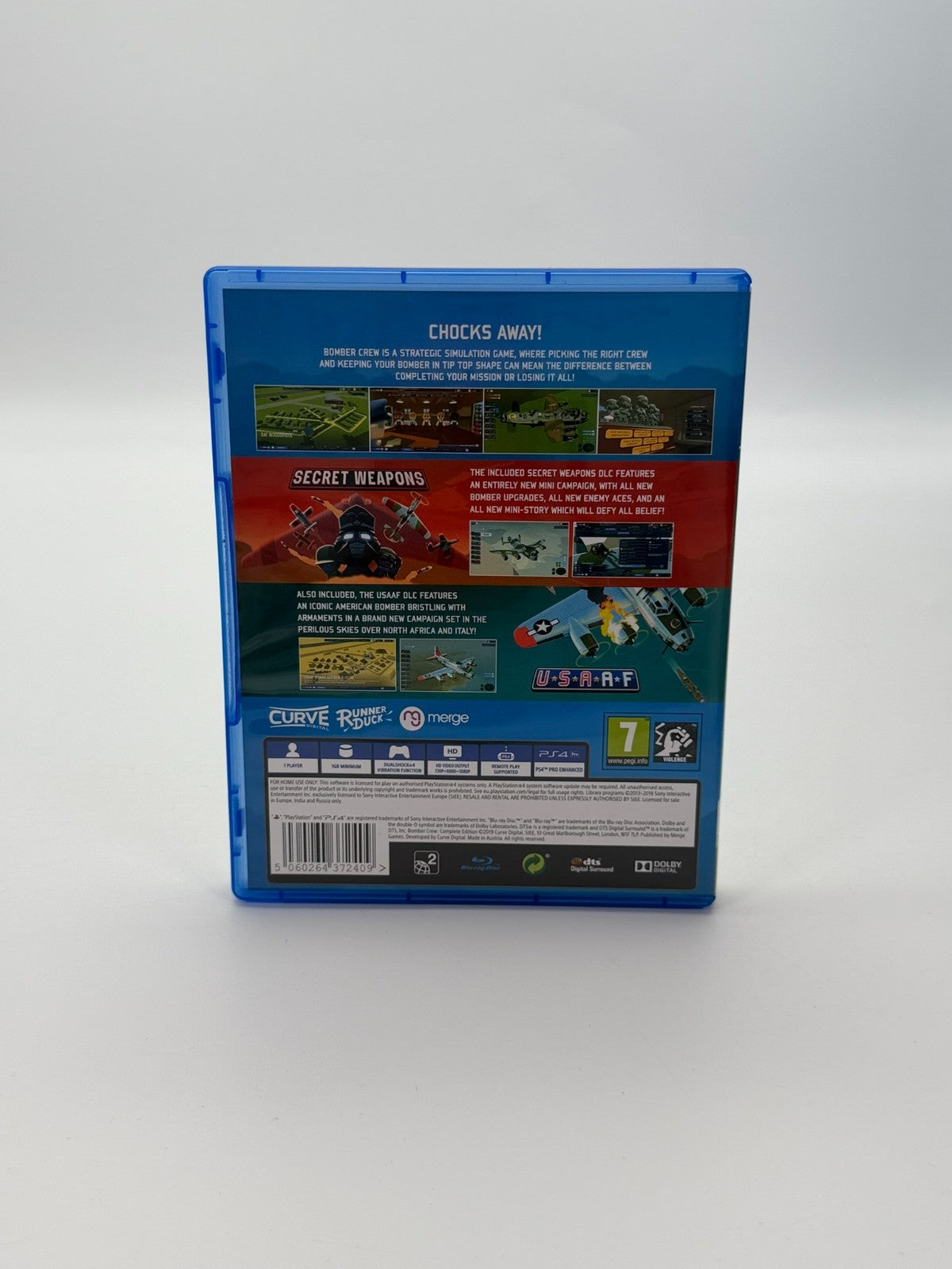 Bomber Crew Complete Edition Sony Playstation 4 Good Condition CIB OVP