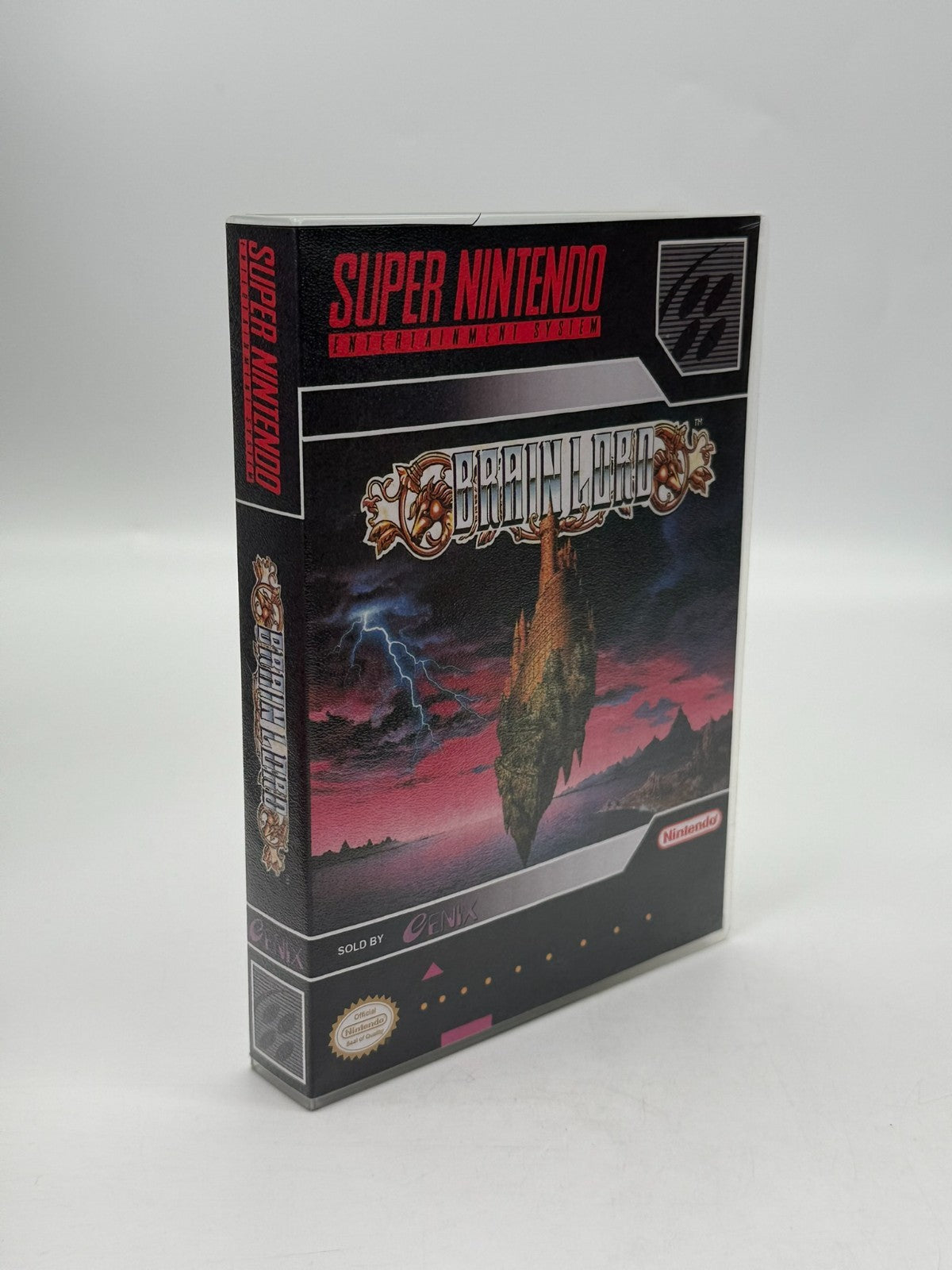 Brain Lord Super Nintendo SNES NTSC-U/C guter Zustand Modul + Anleitung