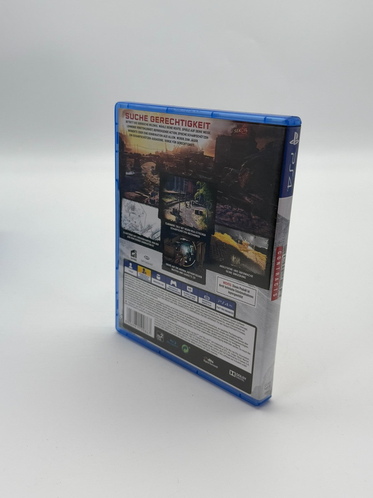Sniper Ghost Warrior Contracts Sony Playstation 4 Sehr guter Zustand CIB OVP