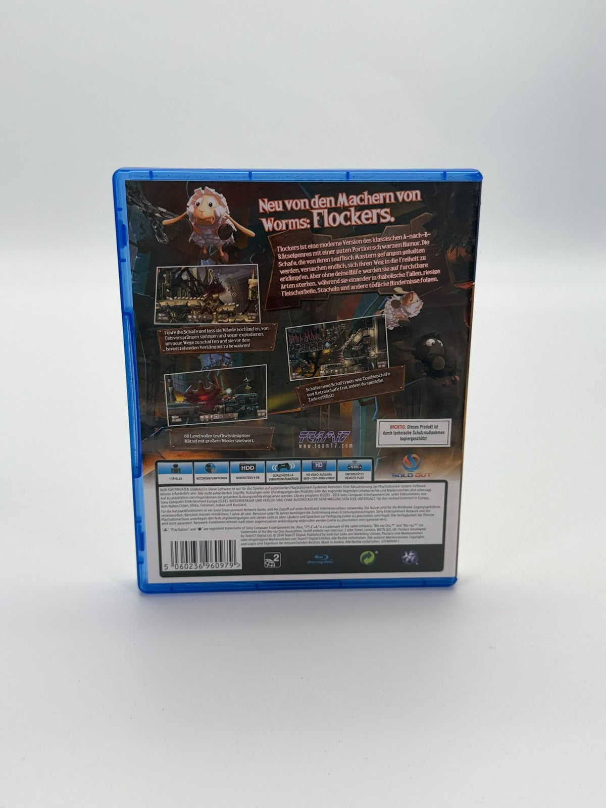 Flockers Sony PlayStation 4 Good Condition Original Packaging