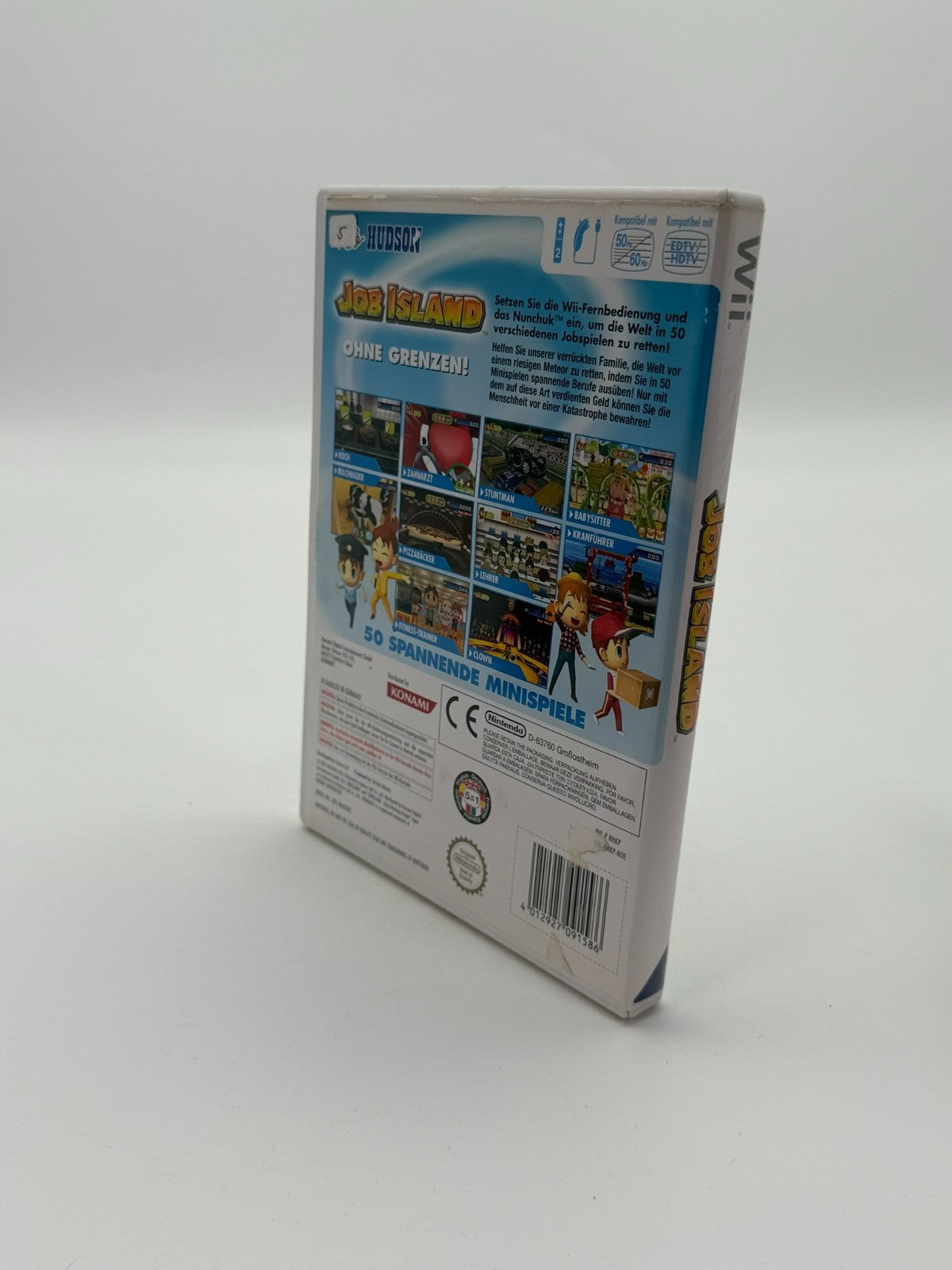 Job Island Nintendo Wii Sehr guter Zustand CIB OVP