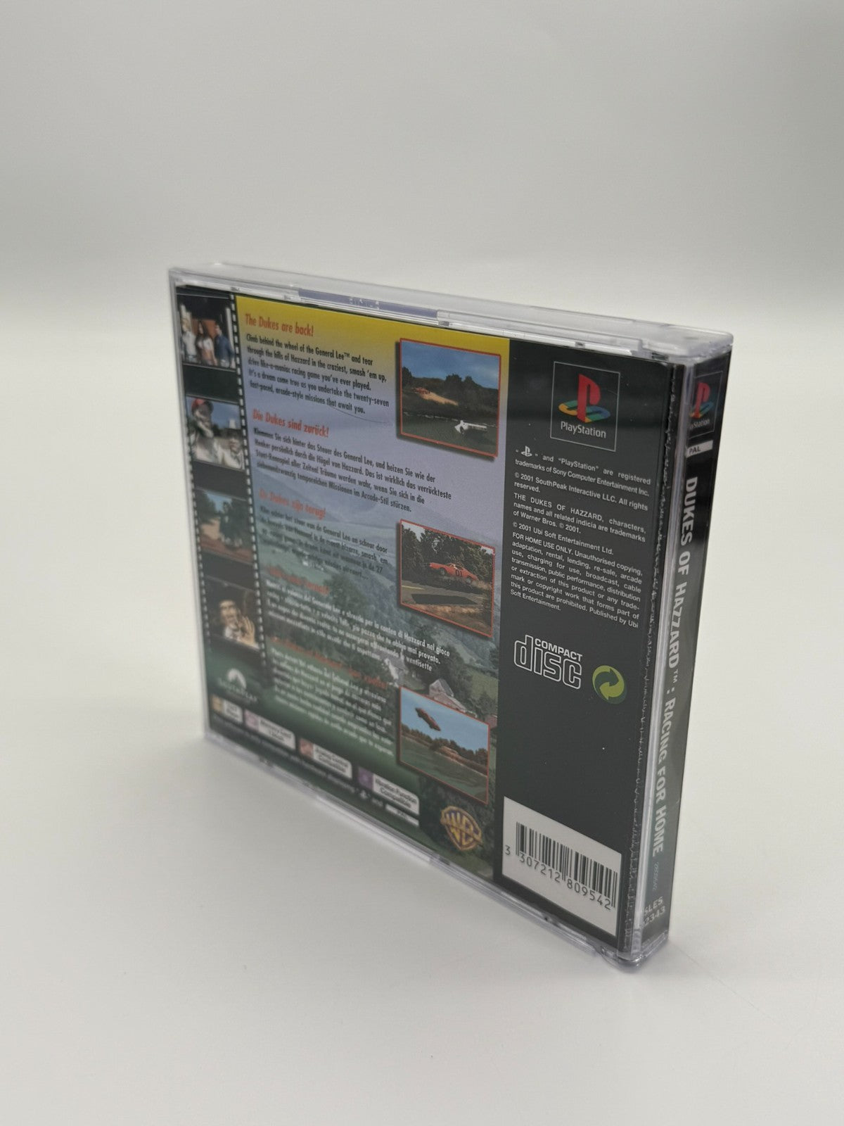 Dukes Of Hazzard Racing For Home Sony Playstation 1 bon état CIB