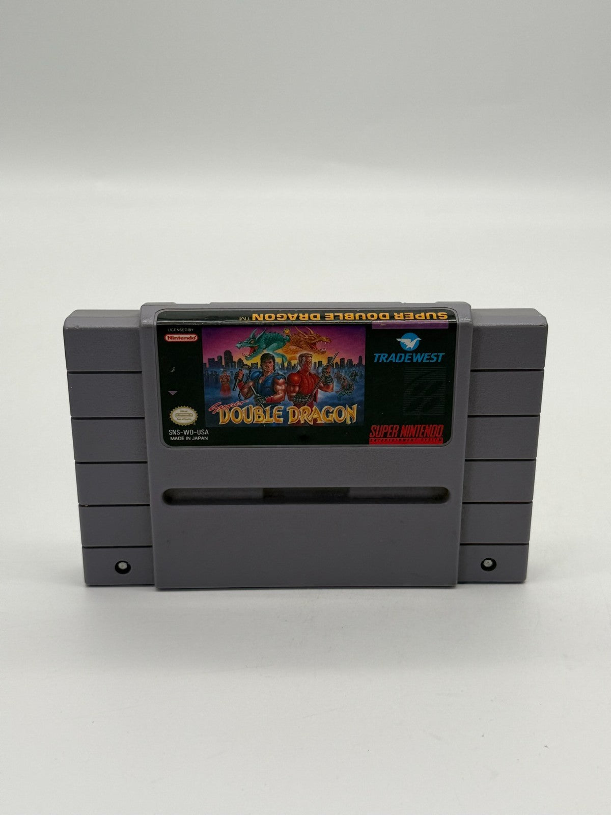 Super Double Dragon Super Nintendo SNES NTSC-U/C guter Zustand
