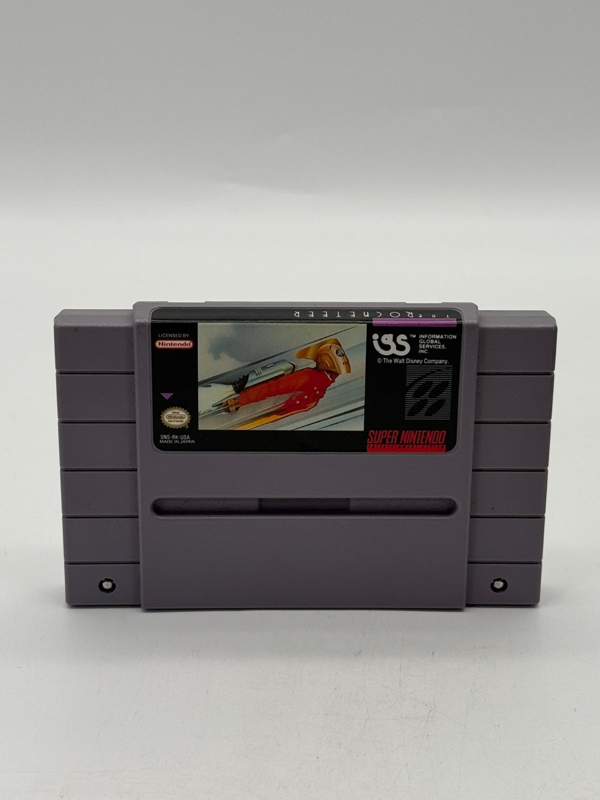 The Rocketeer Super Nintendo SNES NTSC-U/C bon état Cartouche + Boîte