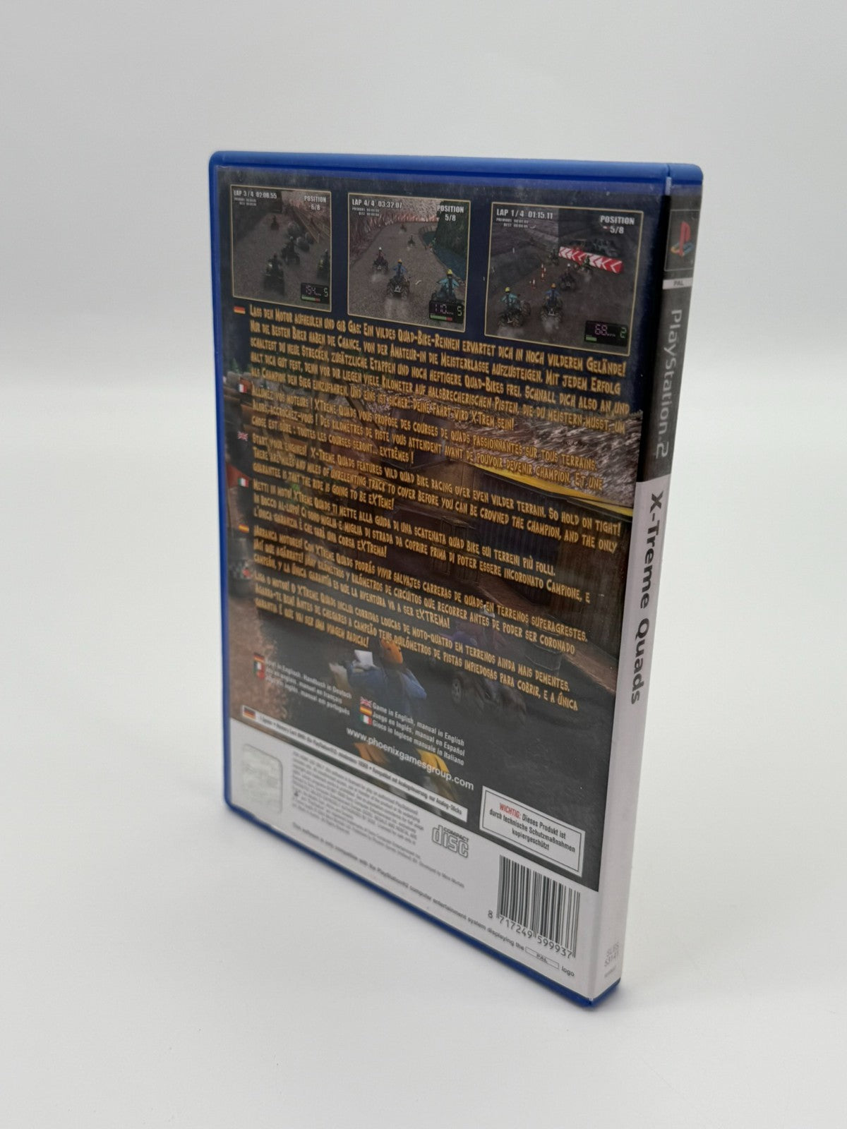 X-Treme Quads Sony Playstation 2 good condition CIB OVP