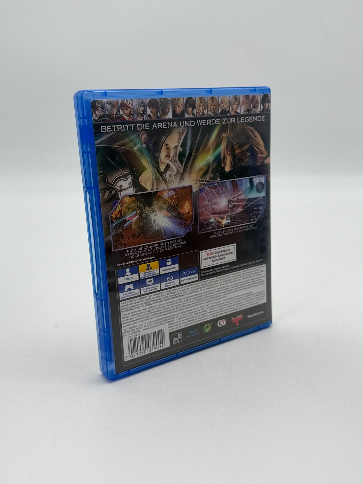 Dissidia Final Fantasy NT Sony Playstation 4 Sehr guter Zustand CIB OVP