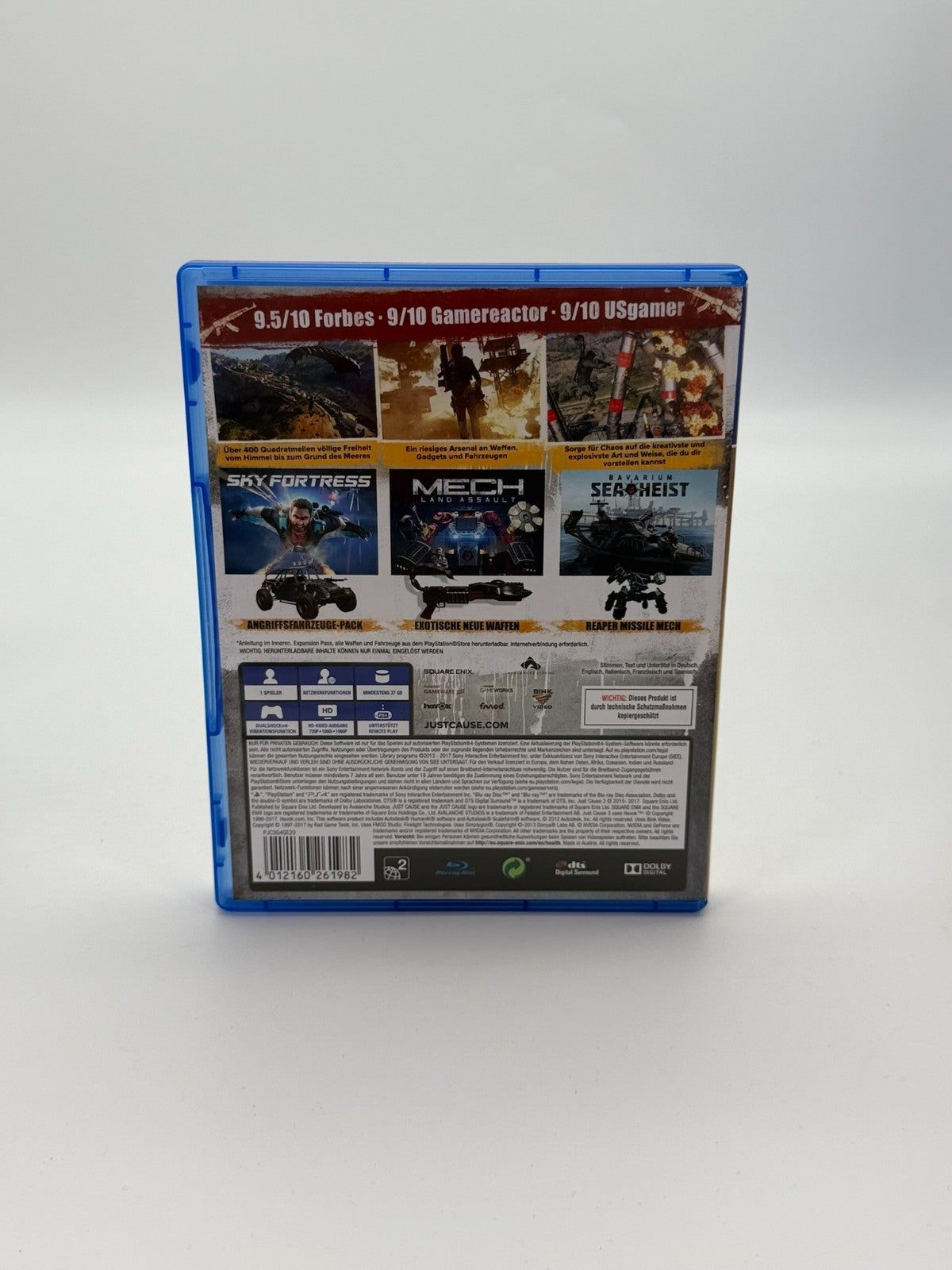 Just Cause 3 Gold Edition Sony Playstation 4 guter Zustand CIB OVP