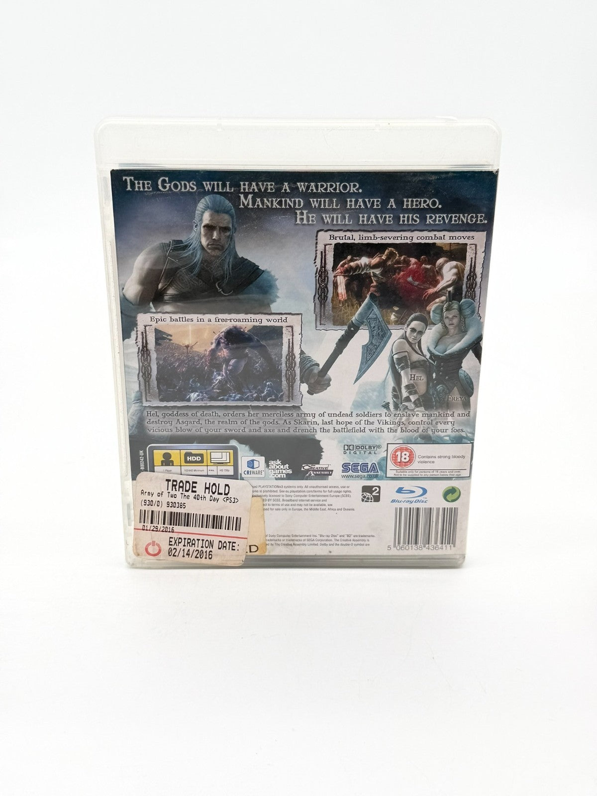 Viking Battle for Asgard Sony Playstation 3 Sehr guter Zustand CIB OVP