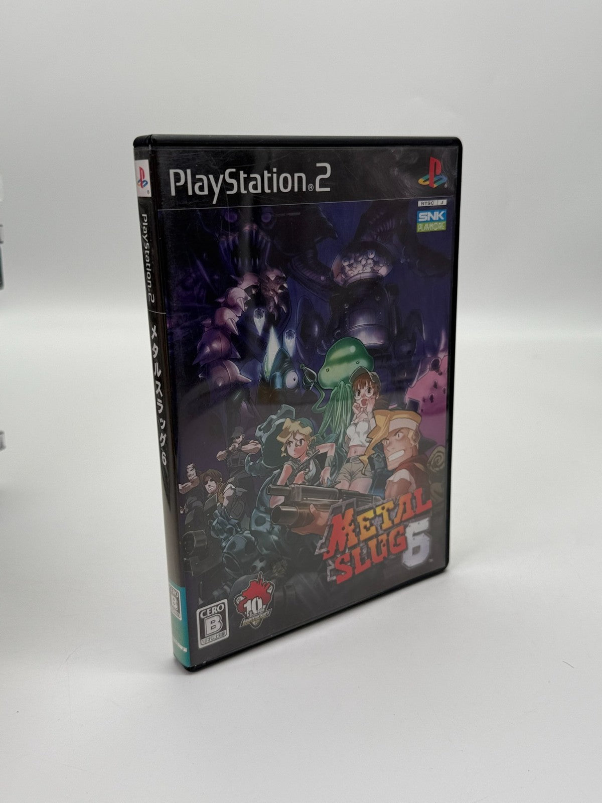 Metal Slug 6 Sony Playstation 2 NTSC-J Très bon état CIB Boîte d'origine